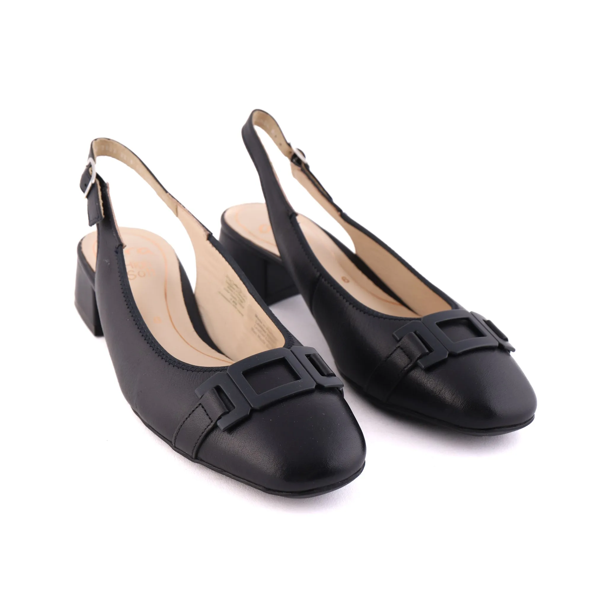 Sporty Design Stylish Shoes 20404 Navy Leather