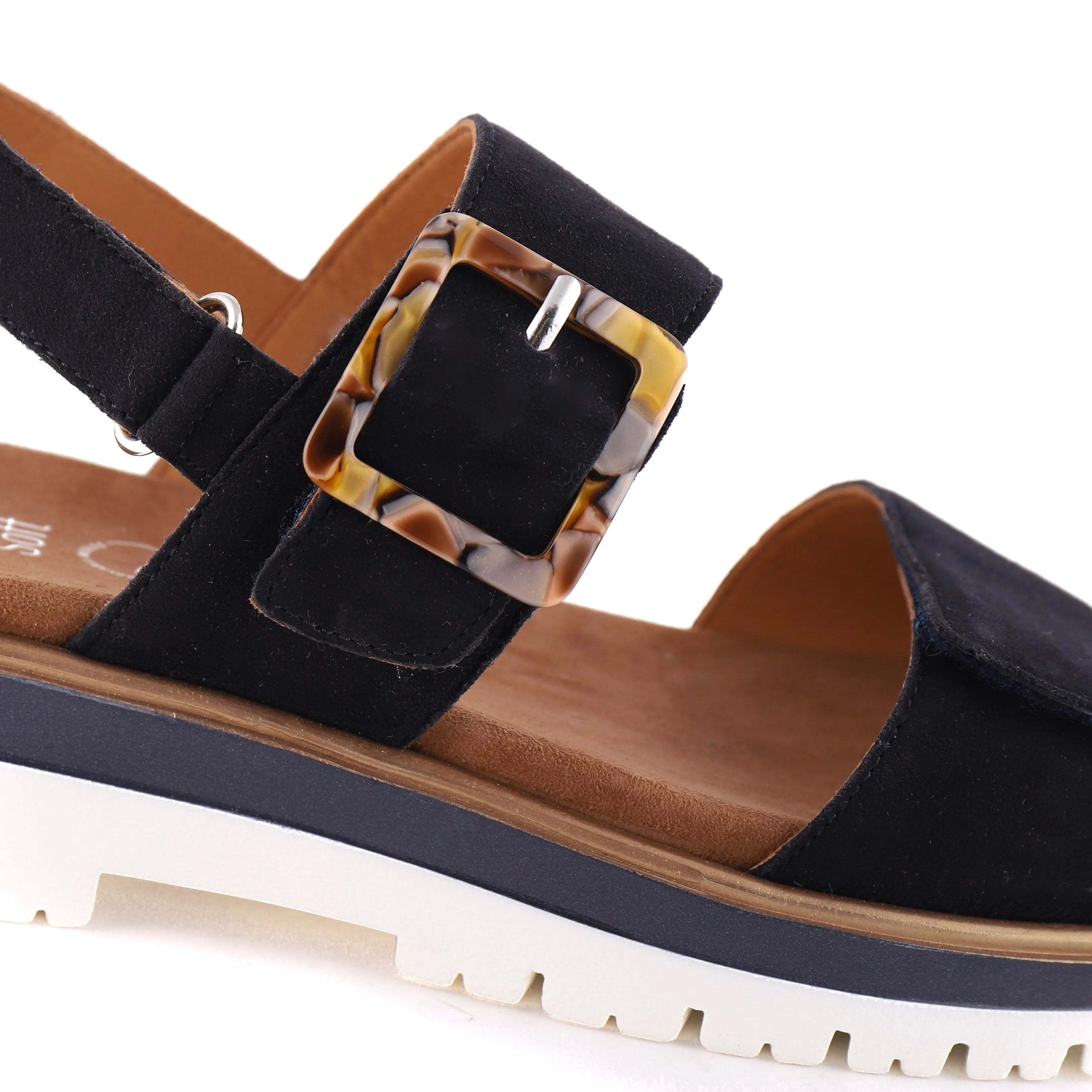 Molded Contour Footbed 21003 Navy Suede