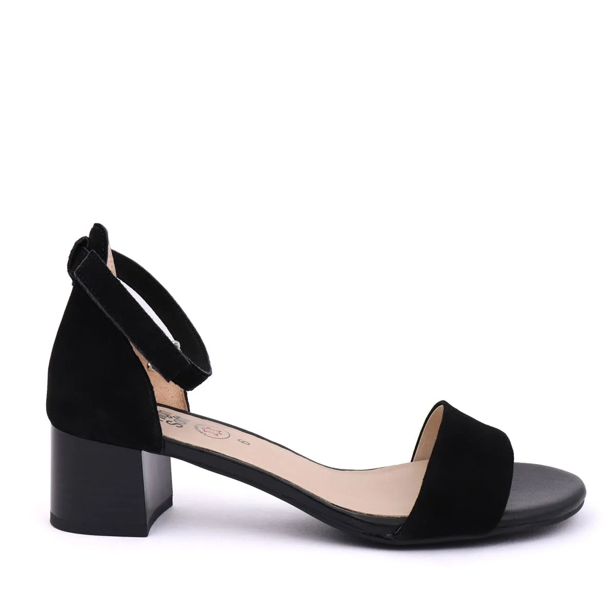 Minimalist Design Social Walk 25601 Black Suede