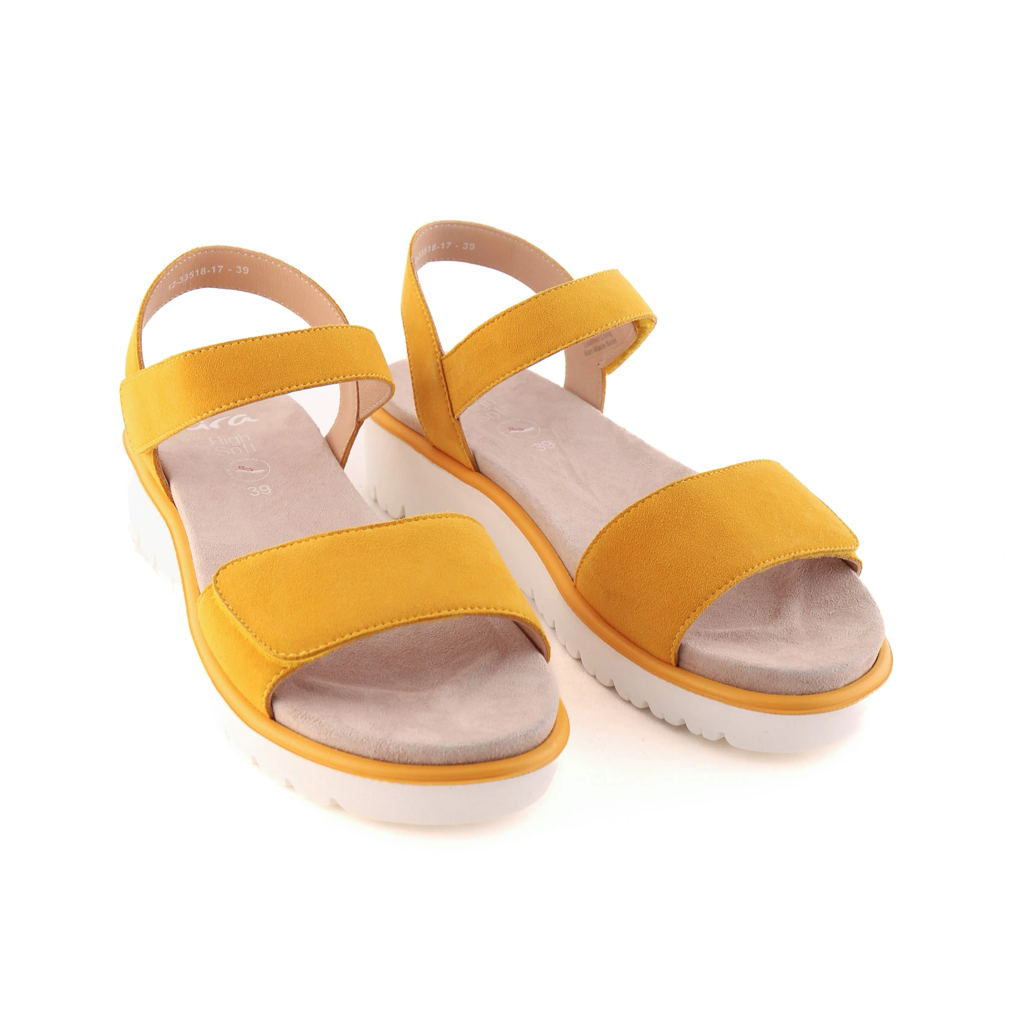 33518 Yellow Suede Enhanced Traction Nodes