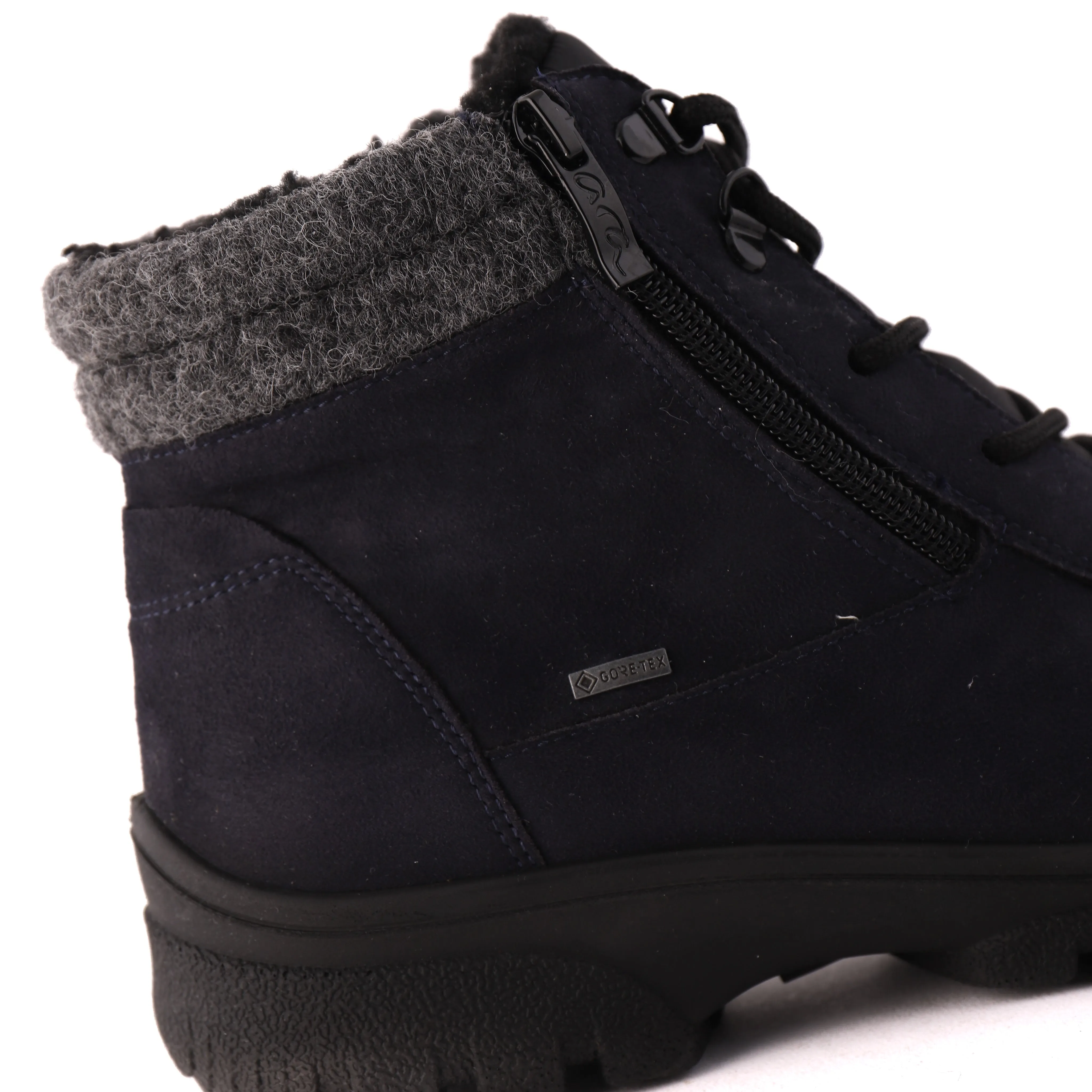 49309 Navy Durable Look Flat Form