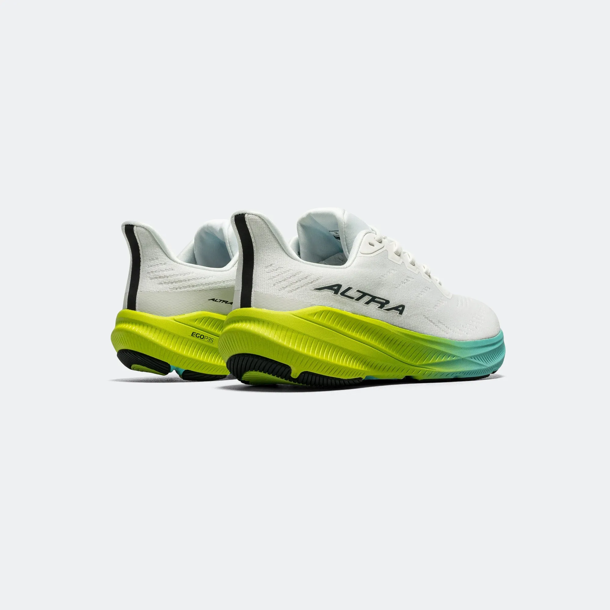 Beach Jog Root Path Mens Experience Flow 2 - White/Lime