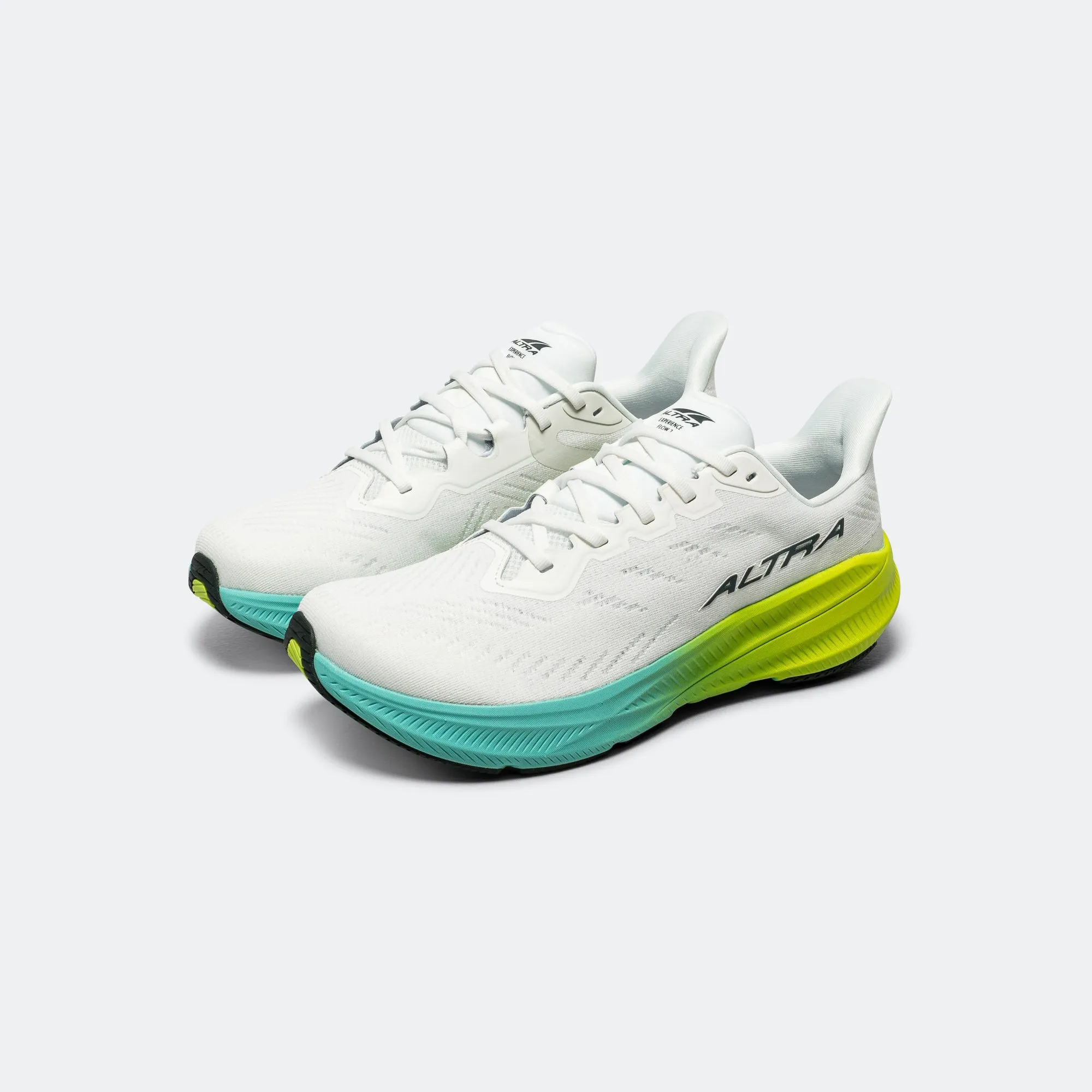 Mens Experience Flow 2 - White/Lime Long distance Ultra light