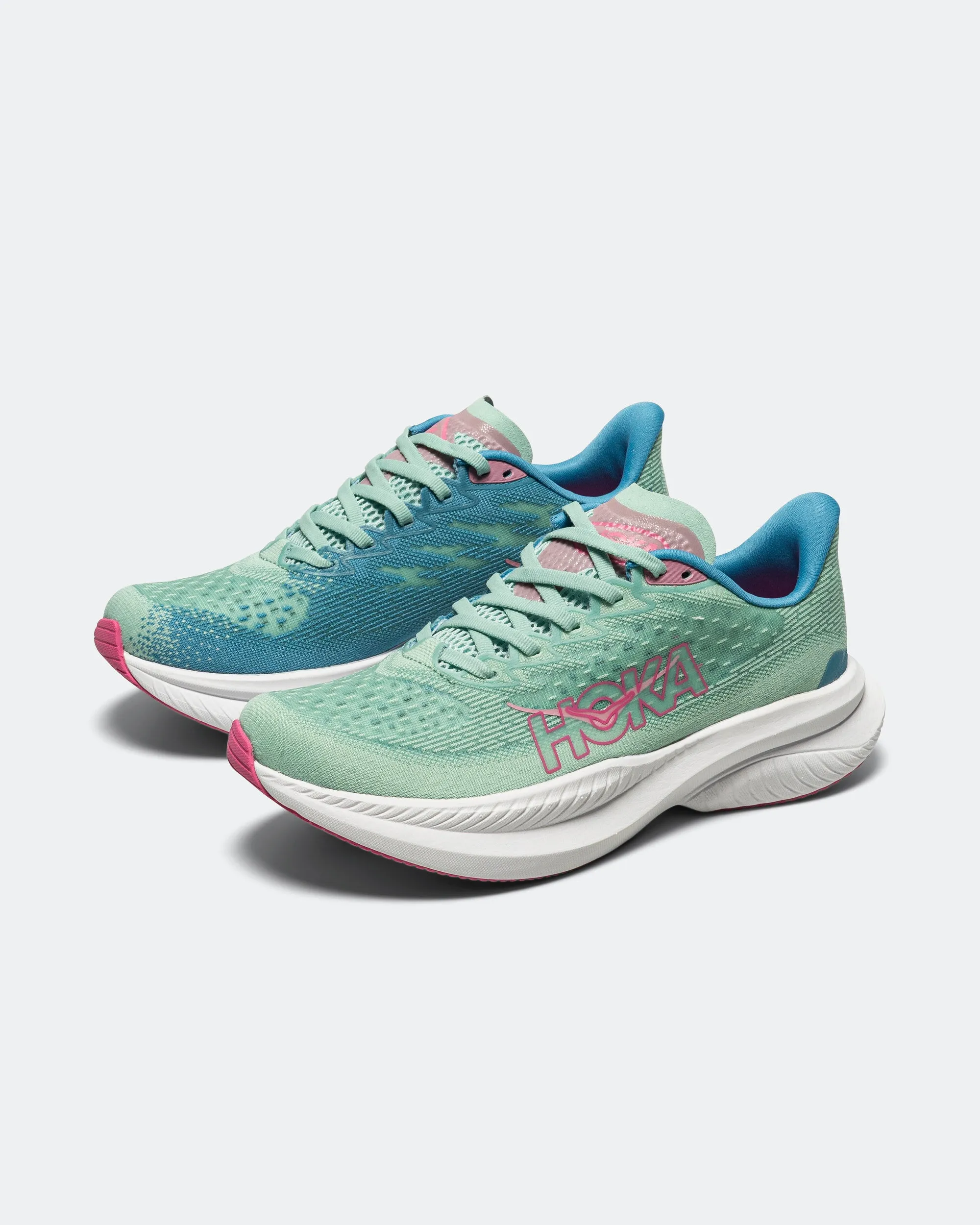 Block Walk Cloud Like Comfort Womens Mach 6 - Jadeite/Alpine Blue