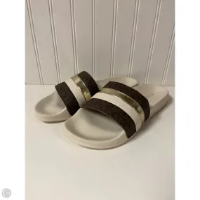 Sandals Flats By Michael By Michael Kors In Cream, Size: 9 Harbor Step