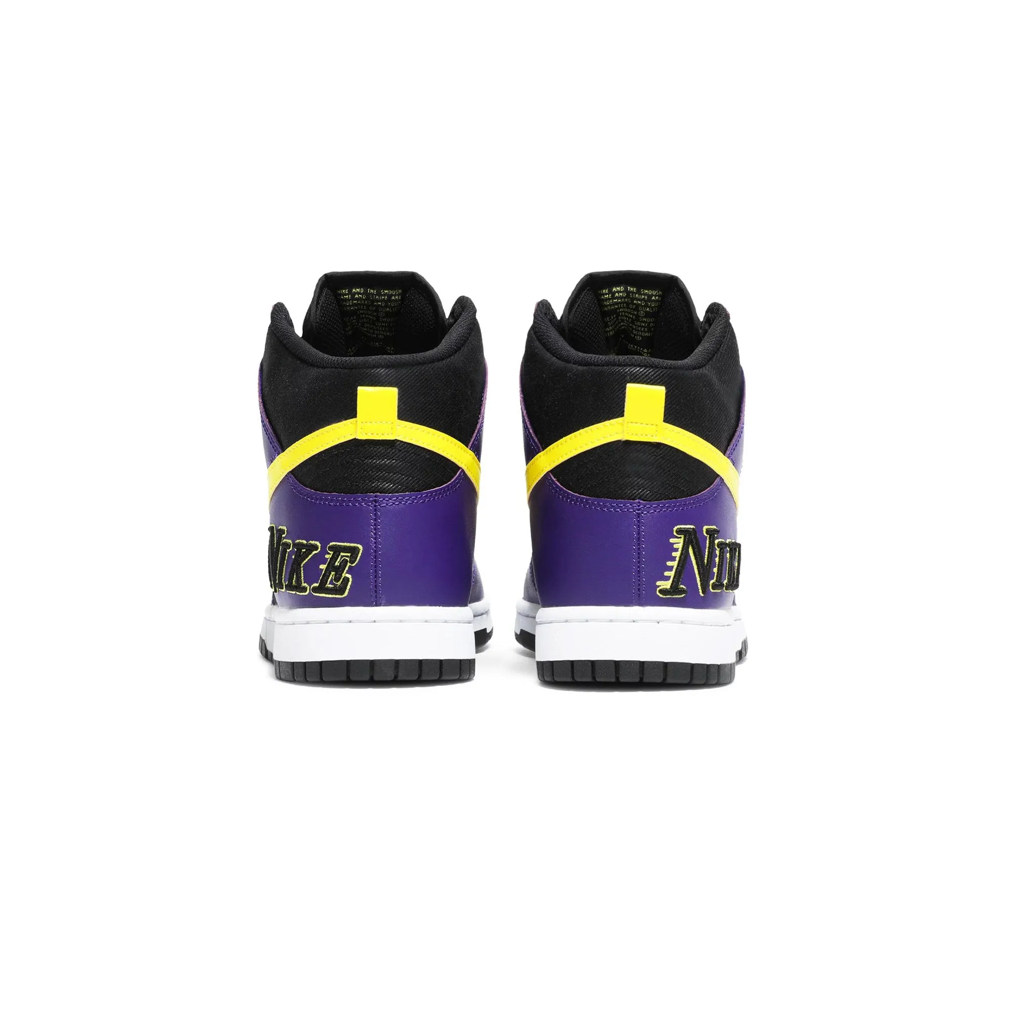 Dunk High 'EMB Lakers' Tear Resistant Textile