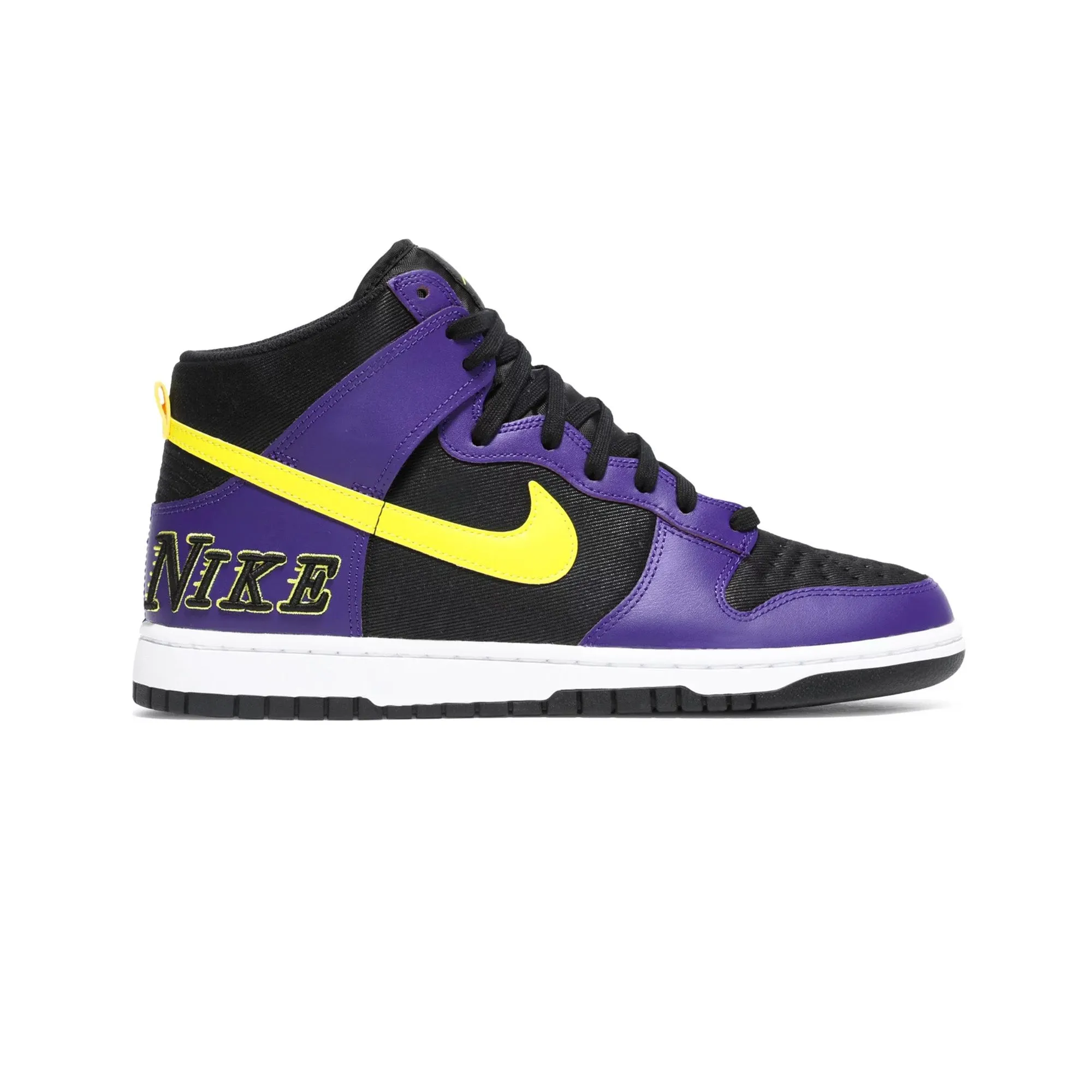 Dunk High 'EMB Lakers' Easy On And Off All Day Use