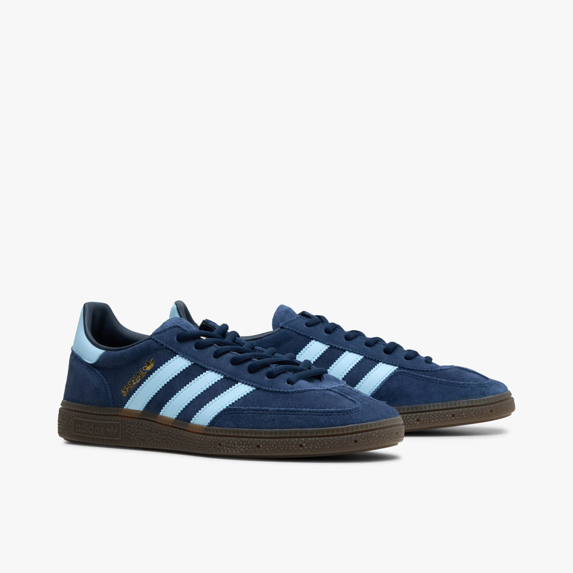 adidas Originals Handball Spezial Collegiate Navy / Clear Sky - Gum Slip-Resistant Shoes