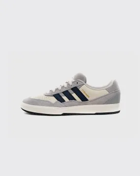 Adidas Tyshawn II Shoe - Grey/Navy/White Contoured Footbed Shape