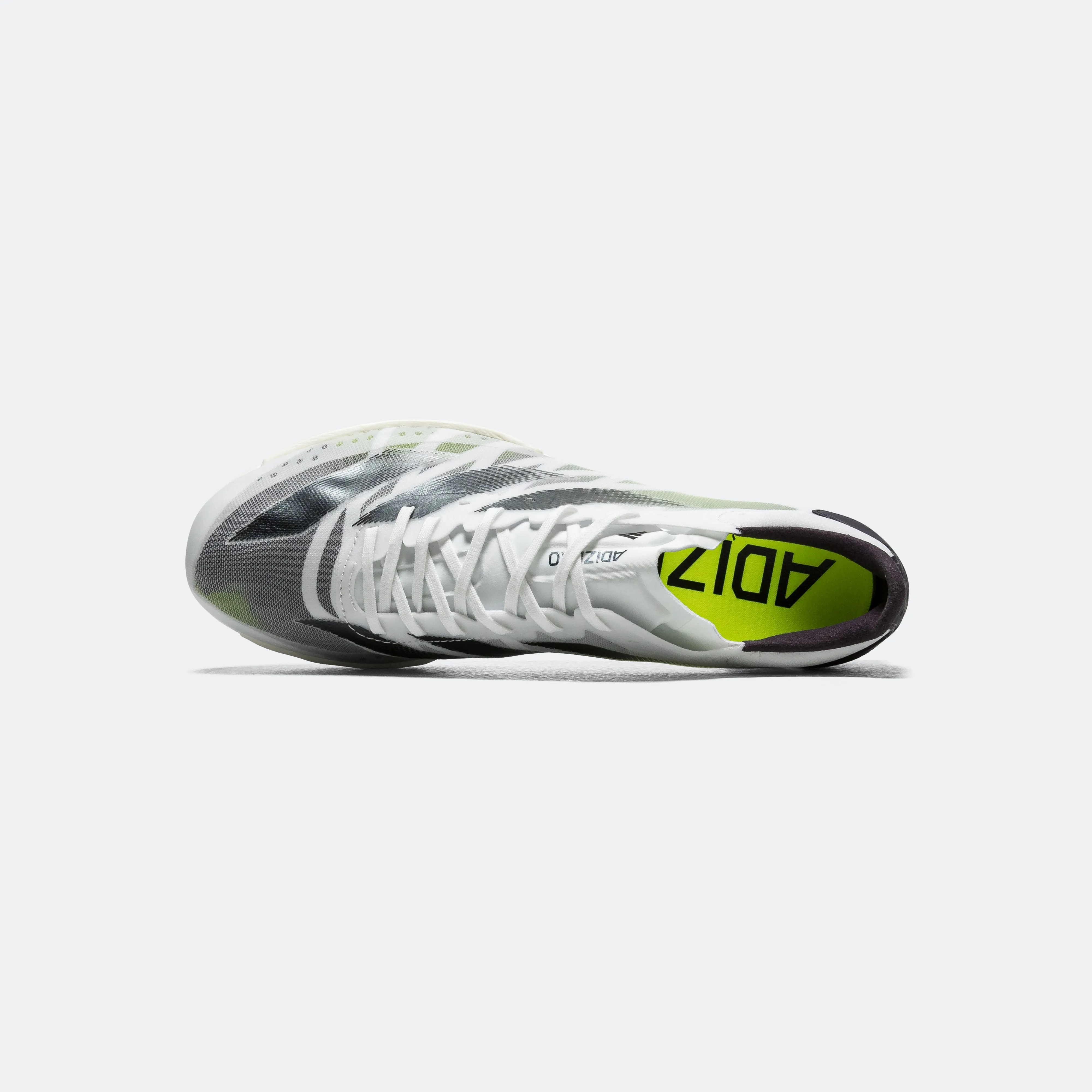Adizero Ambition - Footwear White/Core Black-Green Spark City Jog Easy on