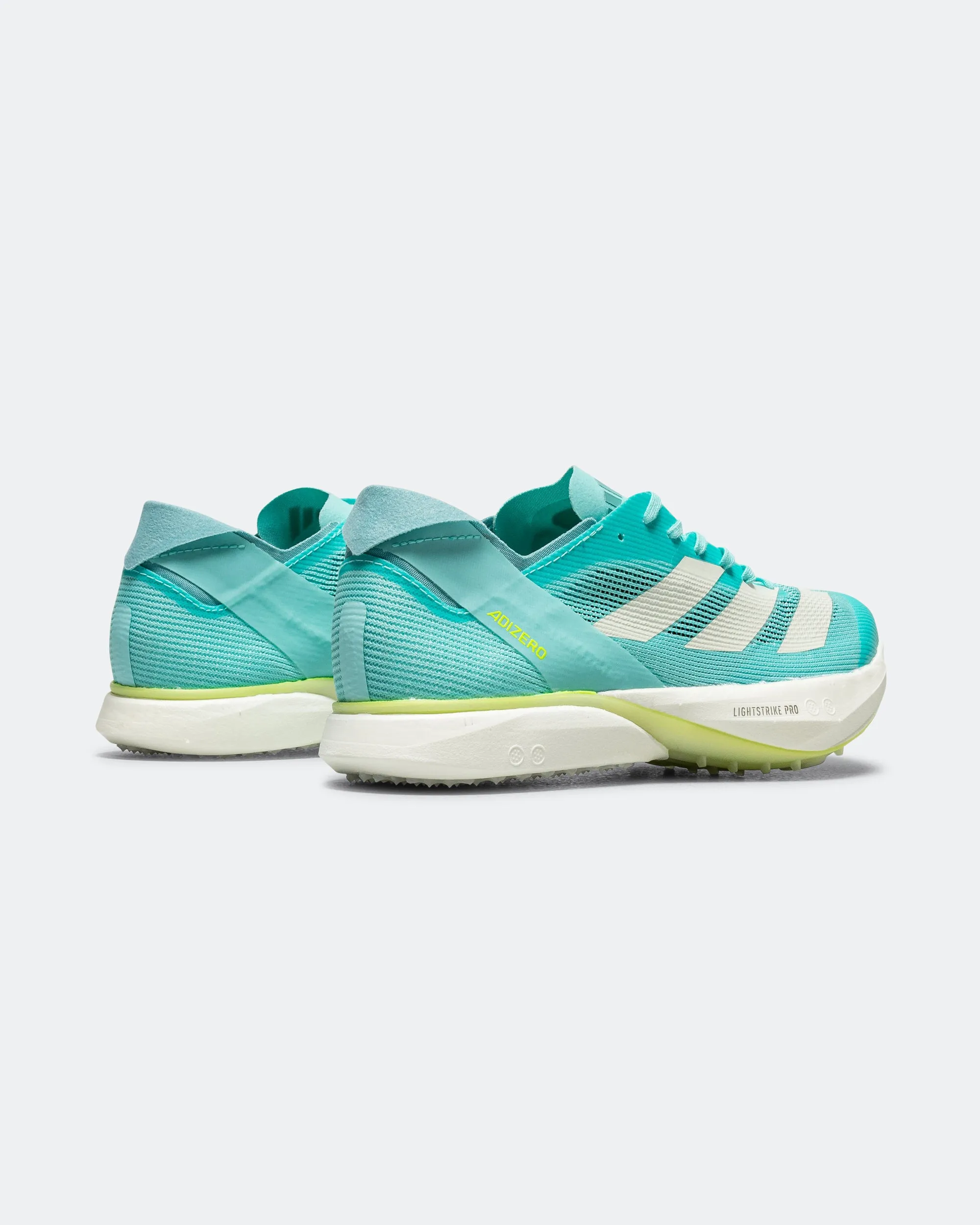 Adizero Avanti - Flash Aqua/Zero Metallic-Lucid Lemon Mesh Flow