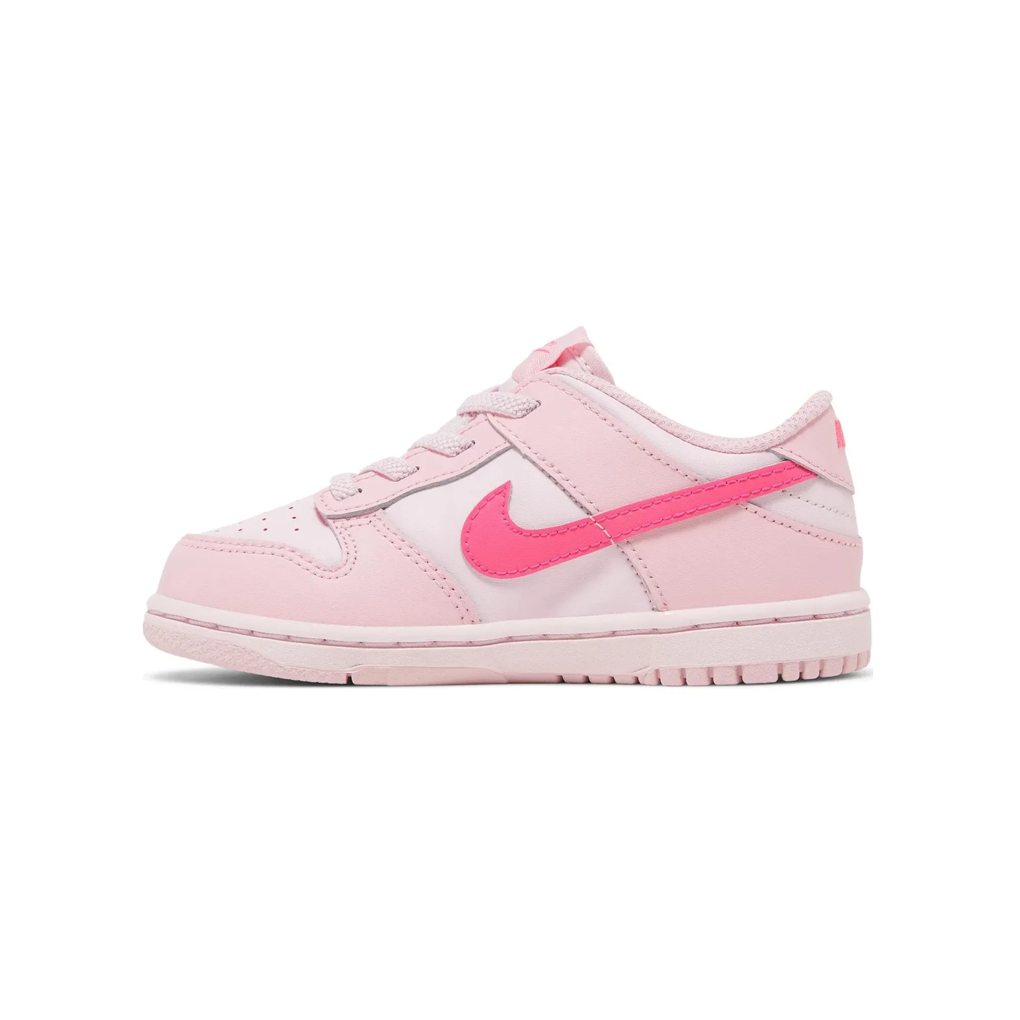 Comfort Stretch Nike Dunk Low 'Triple Pink' TD (2022)