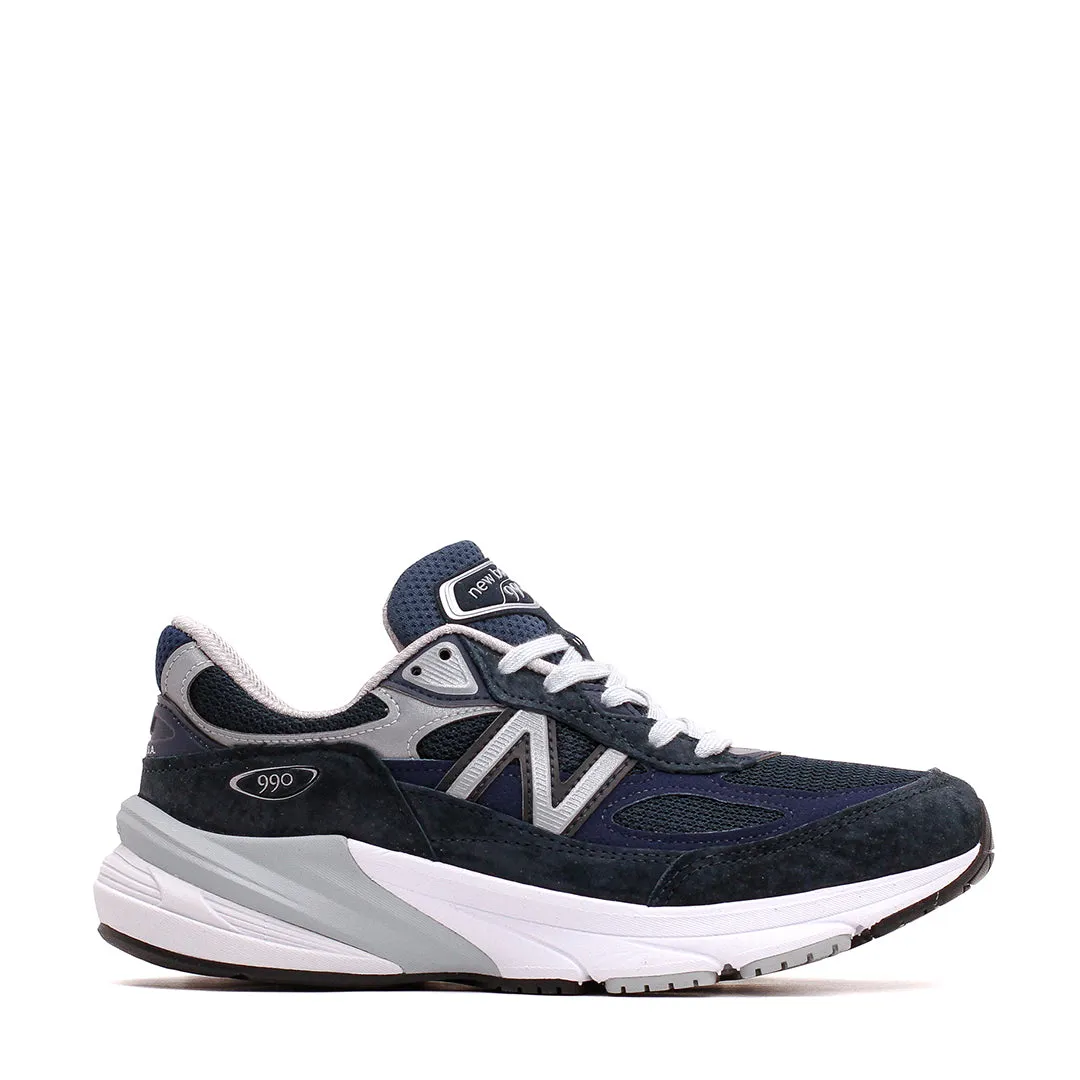 New Balance Women 990v6 Navy W990NV6 Comfort Flex formal - looking running shoes