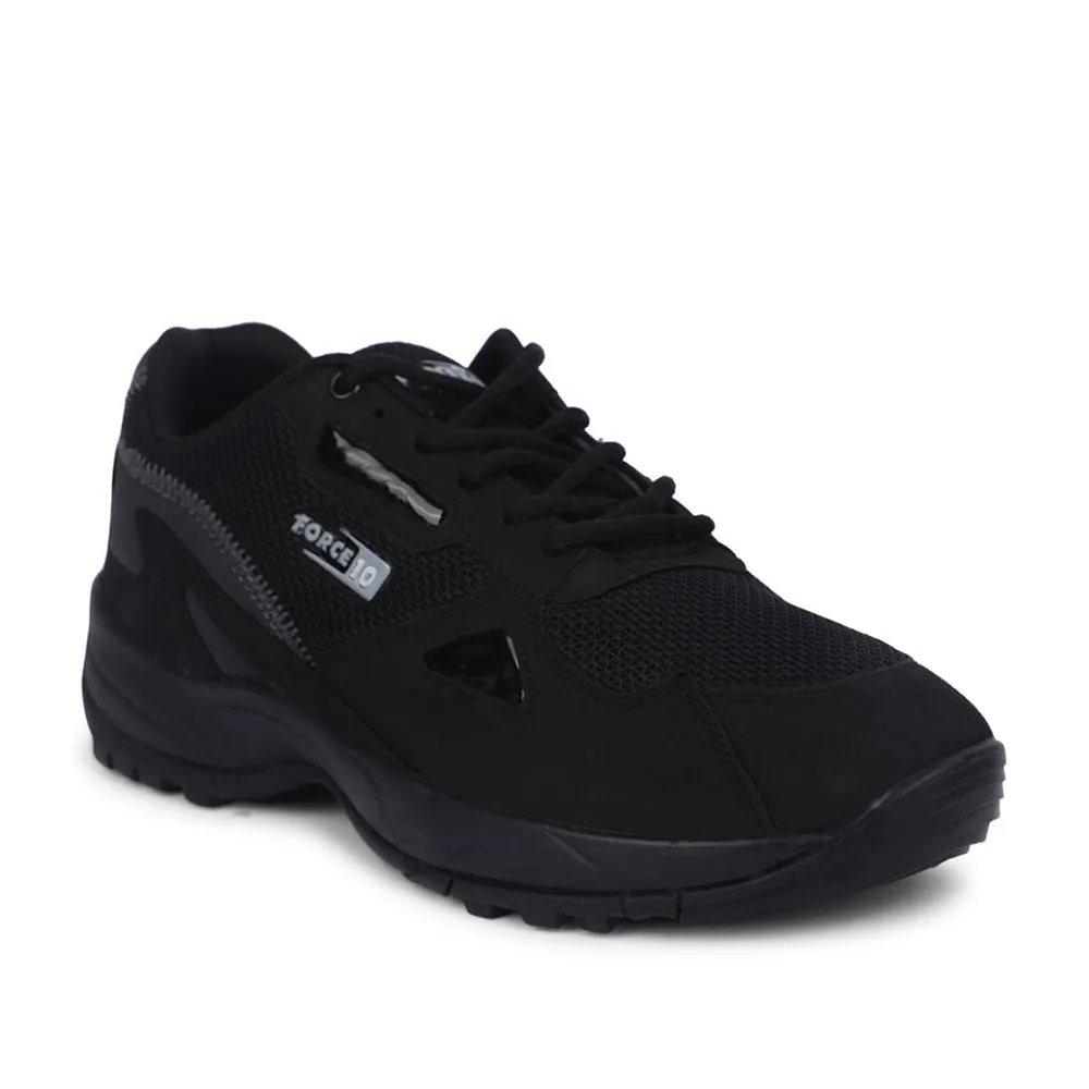 Force 10 By Liberty Men Sports Running Shoes - Black (NORWAY-5) group run running for mental well - being
