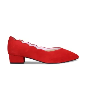 Nova: Red Suede Multi Terrain Glide Step