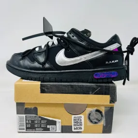 Nike Dunk Low Off-White Lot 50 Superior support Sneaker Style