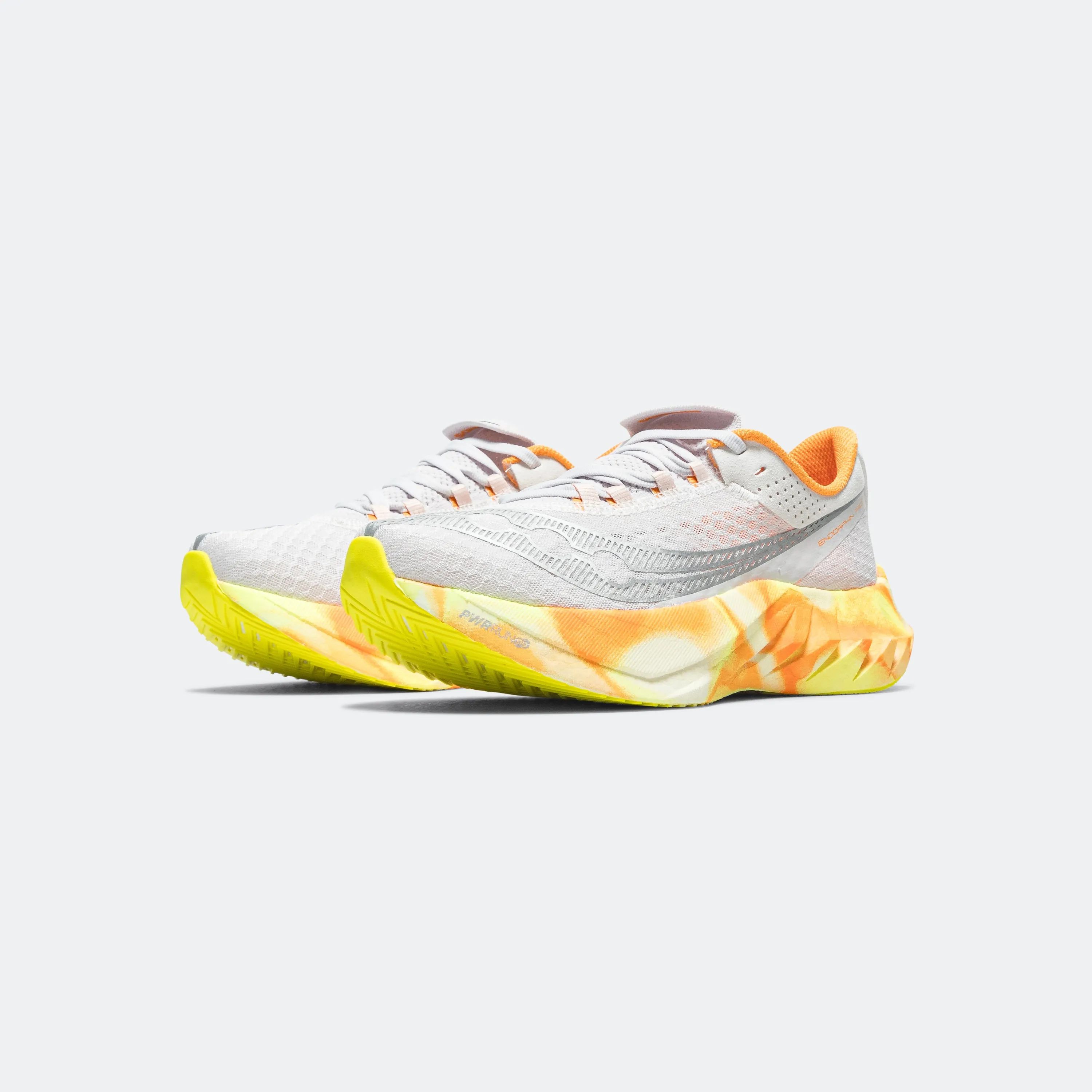 Path Jog ShockAbsorbing Womens Endorphin Pro 4 - Fog/Peel