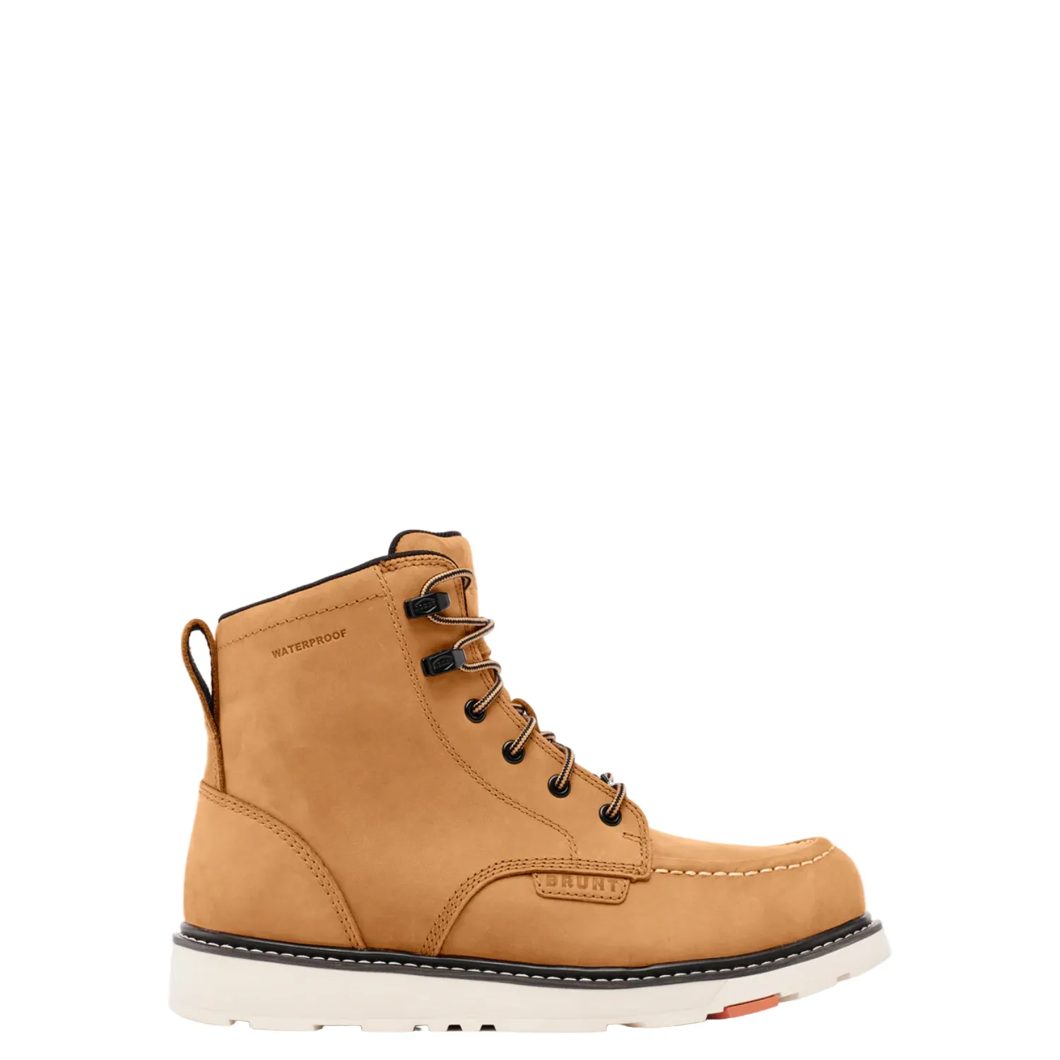 BRUNT Men's Marin 6" Comp Toe Waterproof Work Boot Seamless Fit