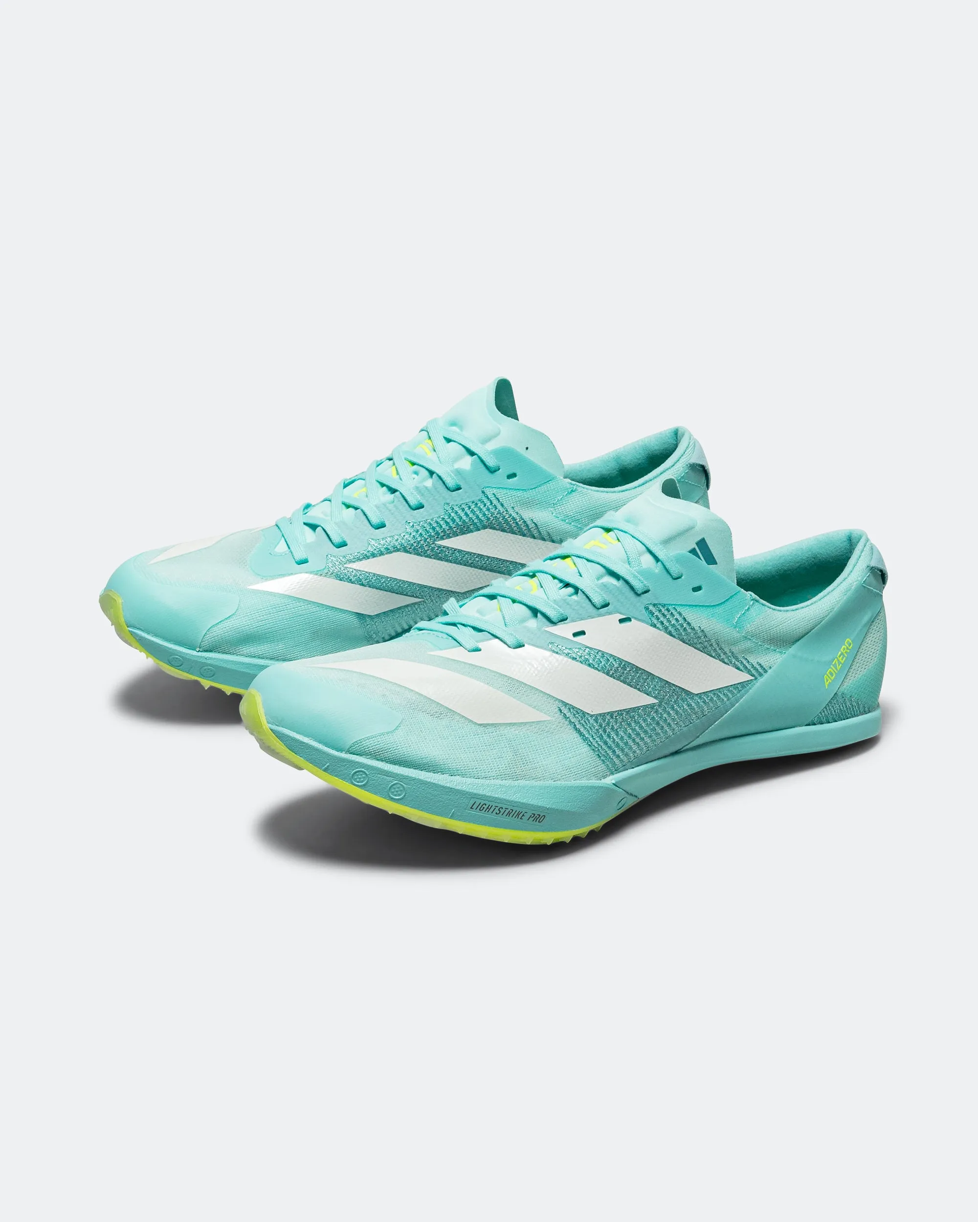 Work Ready PU Sole Adizero Finesse - Flash Aqua/Zero Metallic-Lucid Lemon