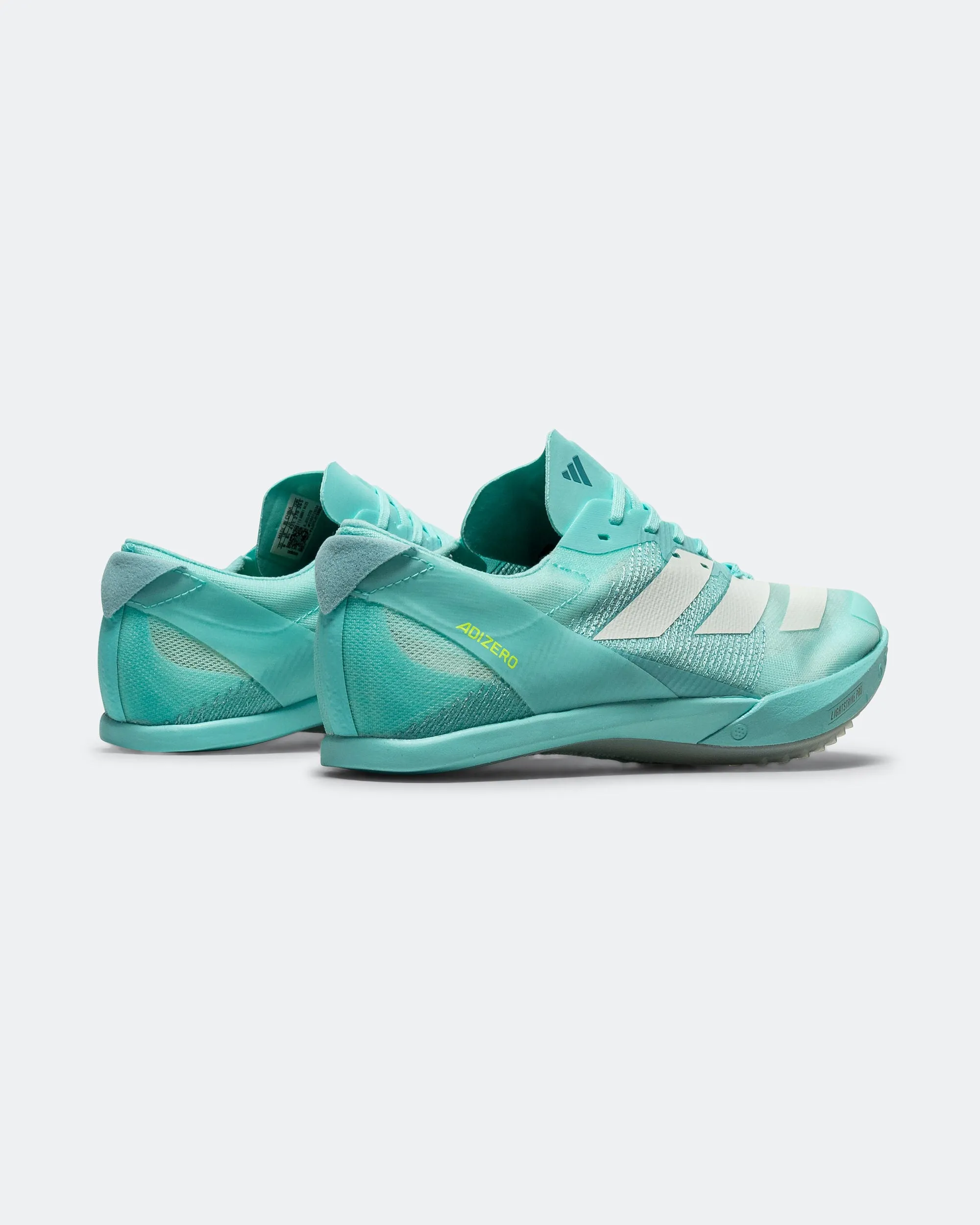 Adizero Finesse - Flash Aqua/Zero Metallic-Lucid Lemon Urban Run Flower Path