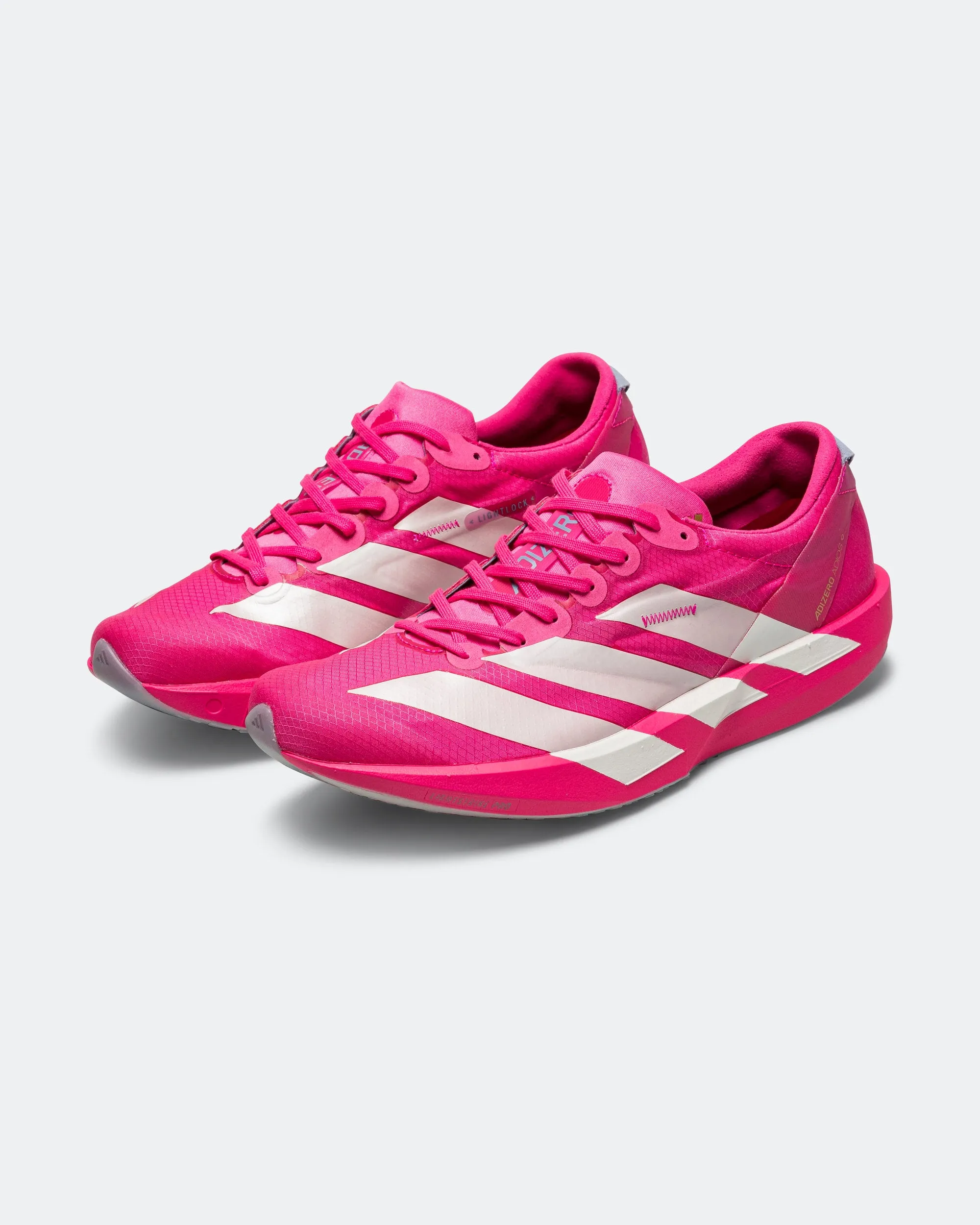 Clean Stitch Practical Use Mens Adizero Adios 9 - Shadow Pink/Zero Metallic-Silver Violet
