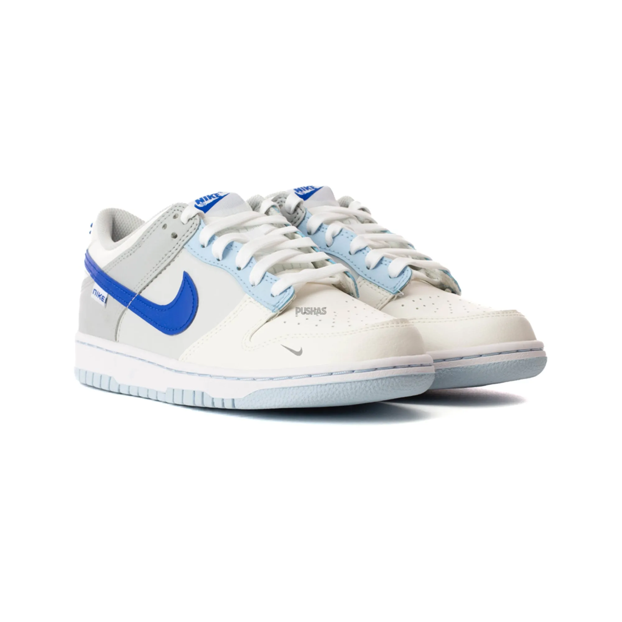 Nike Dunk Low 'Ivory Hyper Royal' GS (2022) Hybrid style
