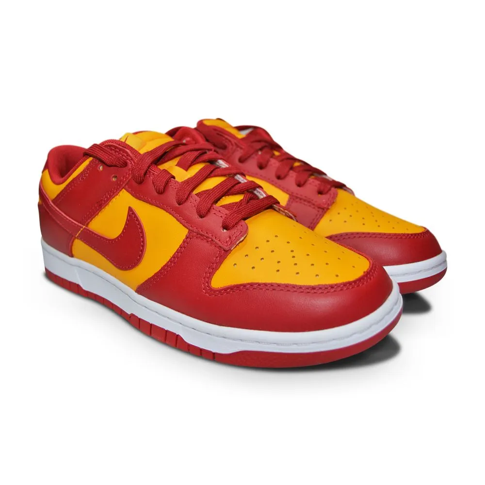 Mens Nike Dunk Low Retro - DD1391 701 - Midas Gold Tough Red White Long Comfort Flex Groove Engineering