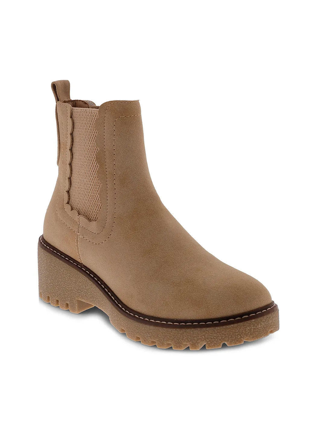 KELLEN - SAND Comfortable Boots ArchSupport