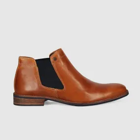Drake Chelsea Boots Tan Coffee Shop