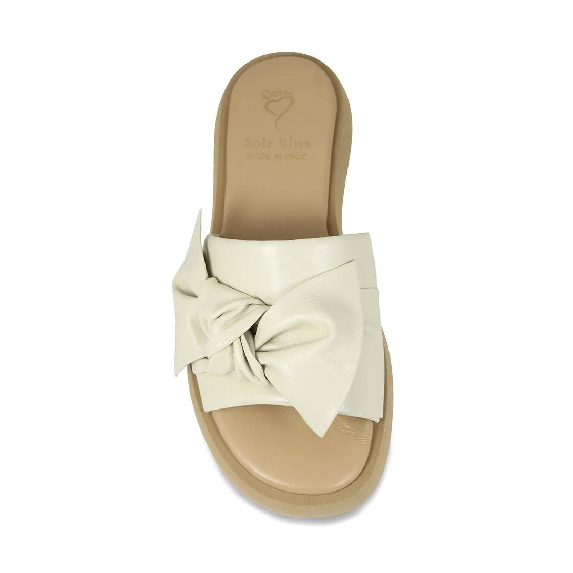 Bailey: Cream Leather Office Go