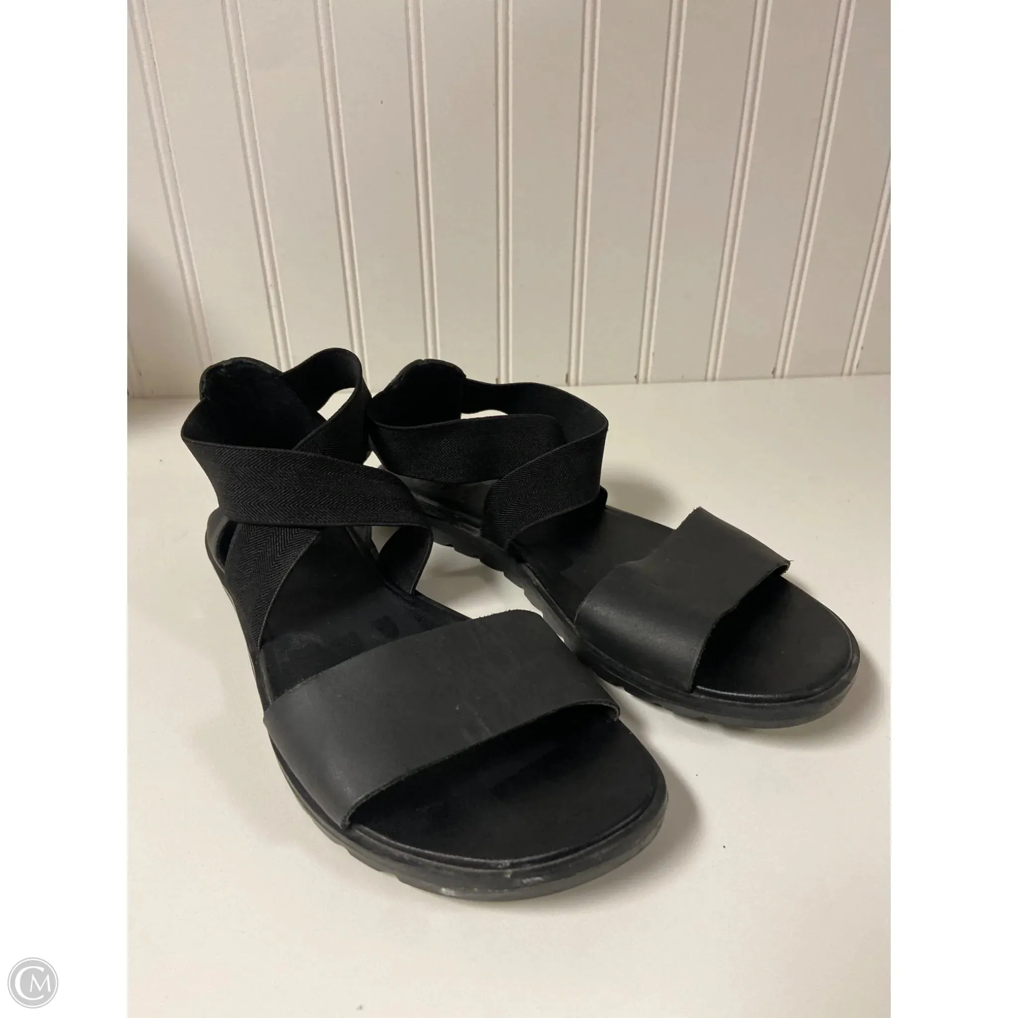 Sandals Flats By Sorel In Black, Size: 7 Shell Walk Light   weight   design