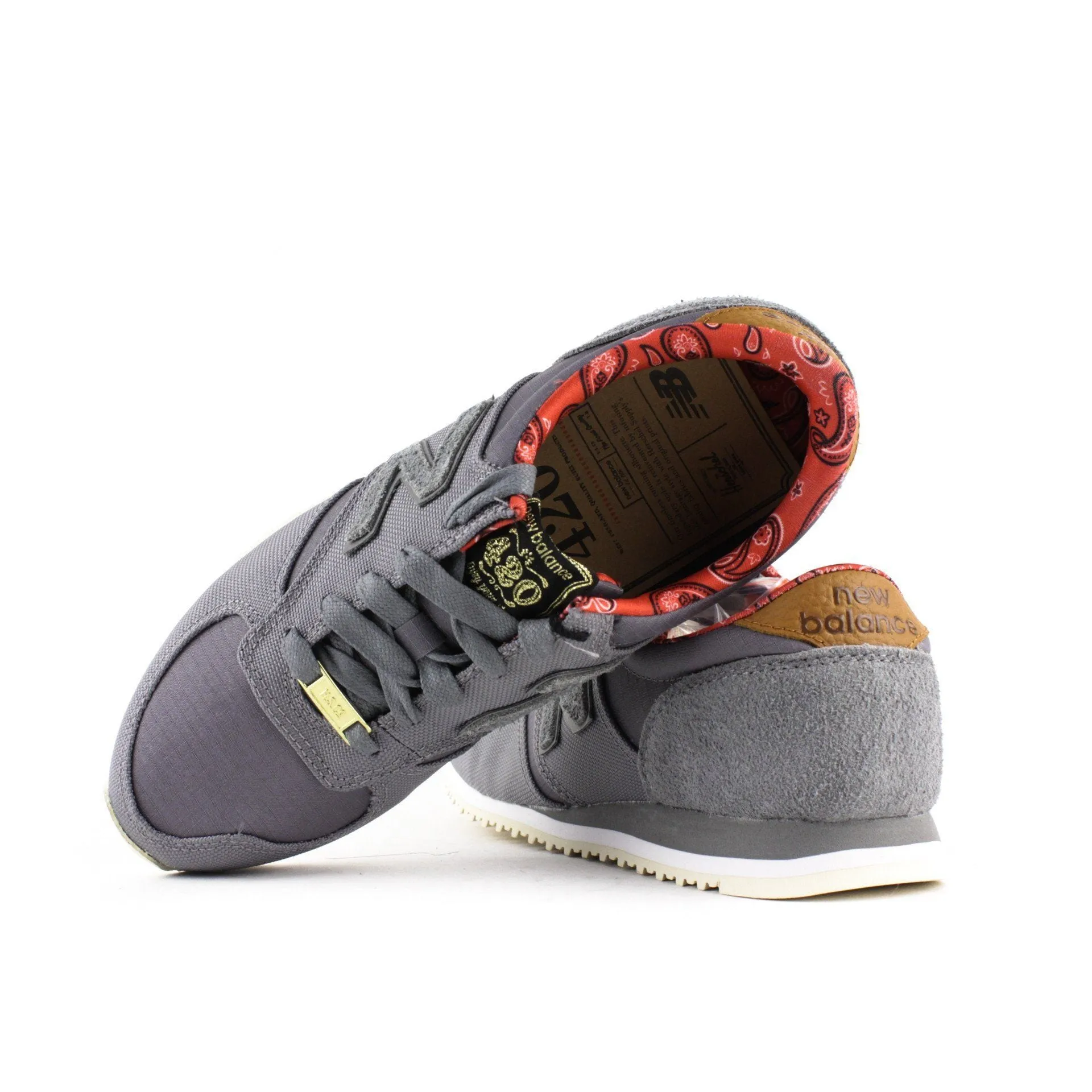 NEW BALANCE x HERSCHEL SUPPLY CO GREY U420HSG *** Hydrophobic Upper Wi - Fi - enabled