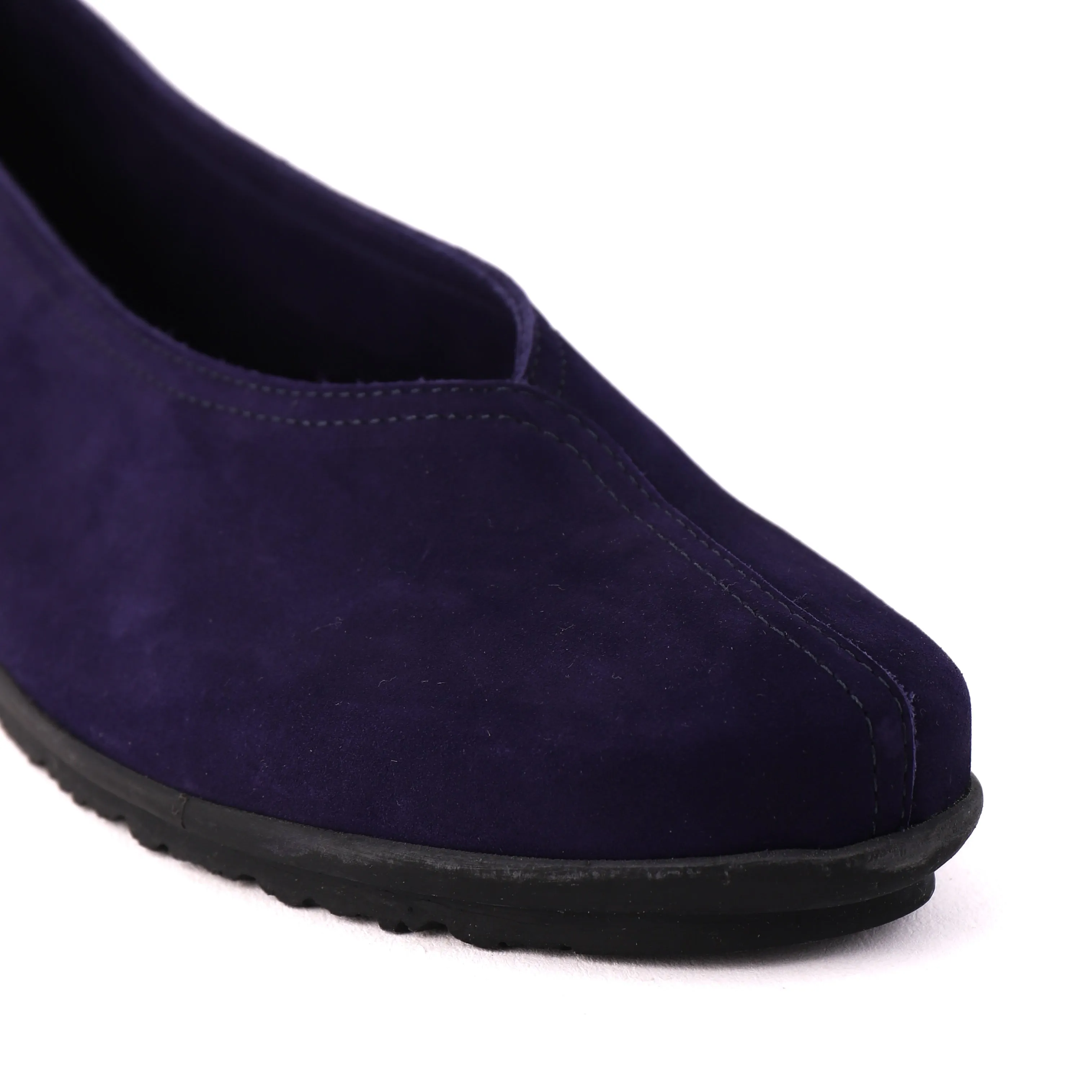 BARENE Dark Indigo Nubuck Ferry Dock Wellness Walk