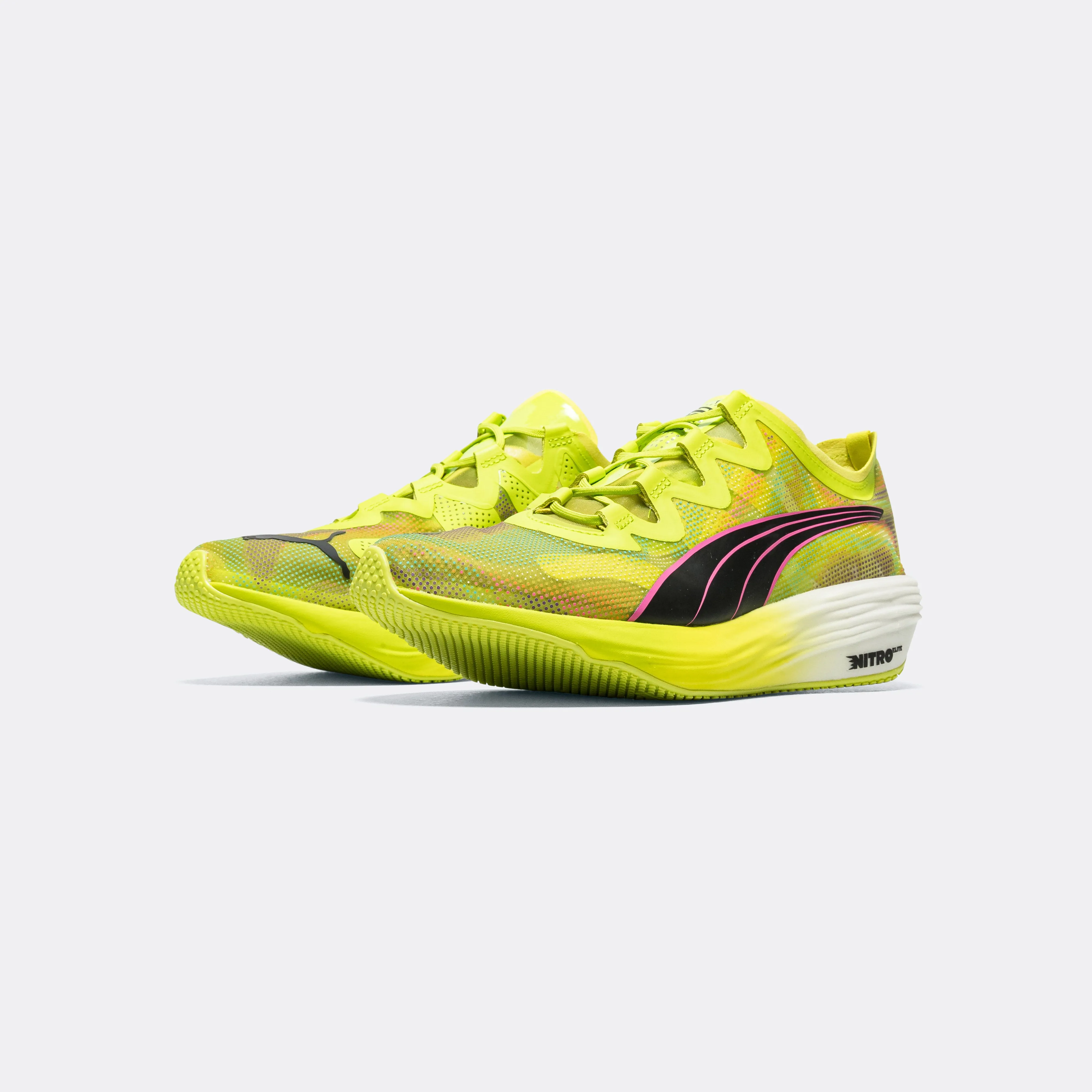 Womens Fast-FWD NITRO Elite - Psychedelic Rush/Lime Indoor Comfort