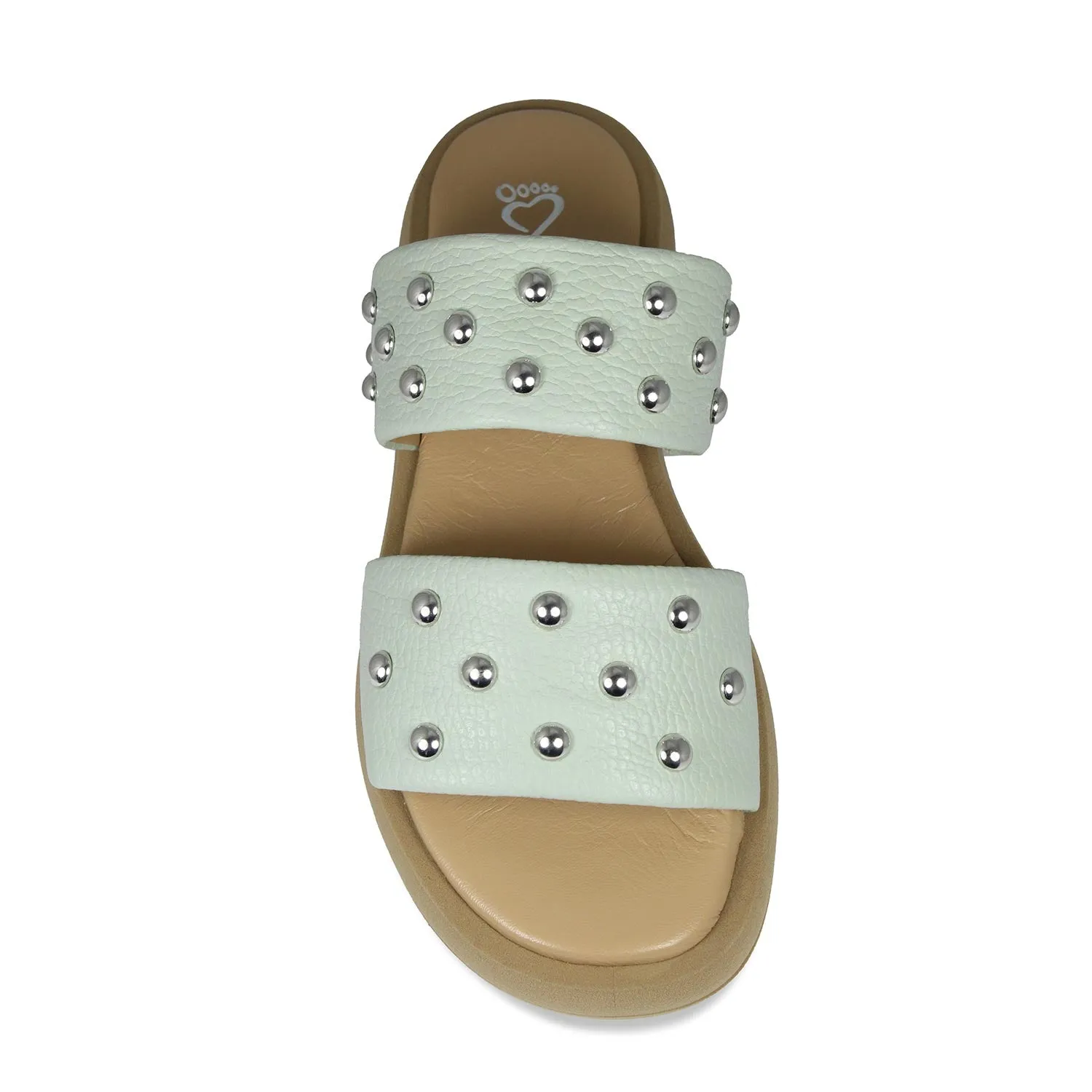 Bobbi: Mint Leather Soft   touch