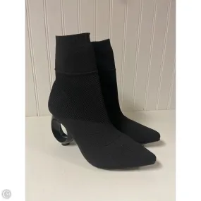 Durable Build Classic Toe Shape Boots Ankle Heels By Clothes Mentor In Black, Size: 9