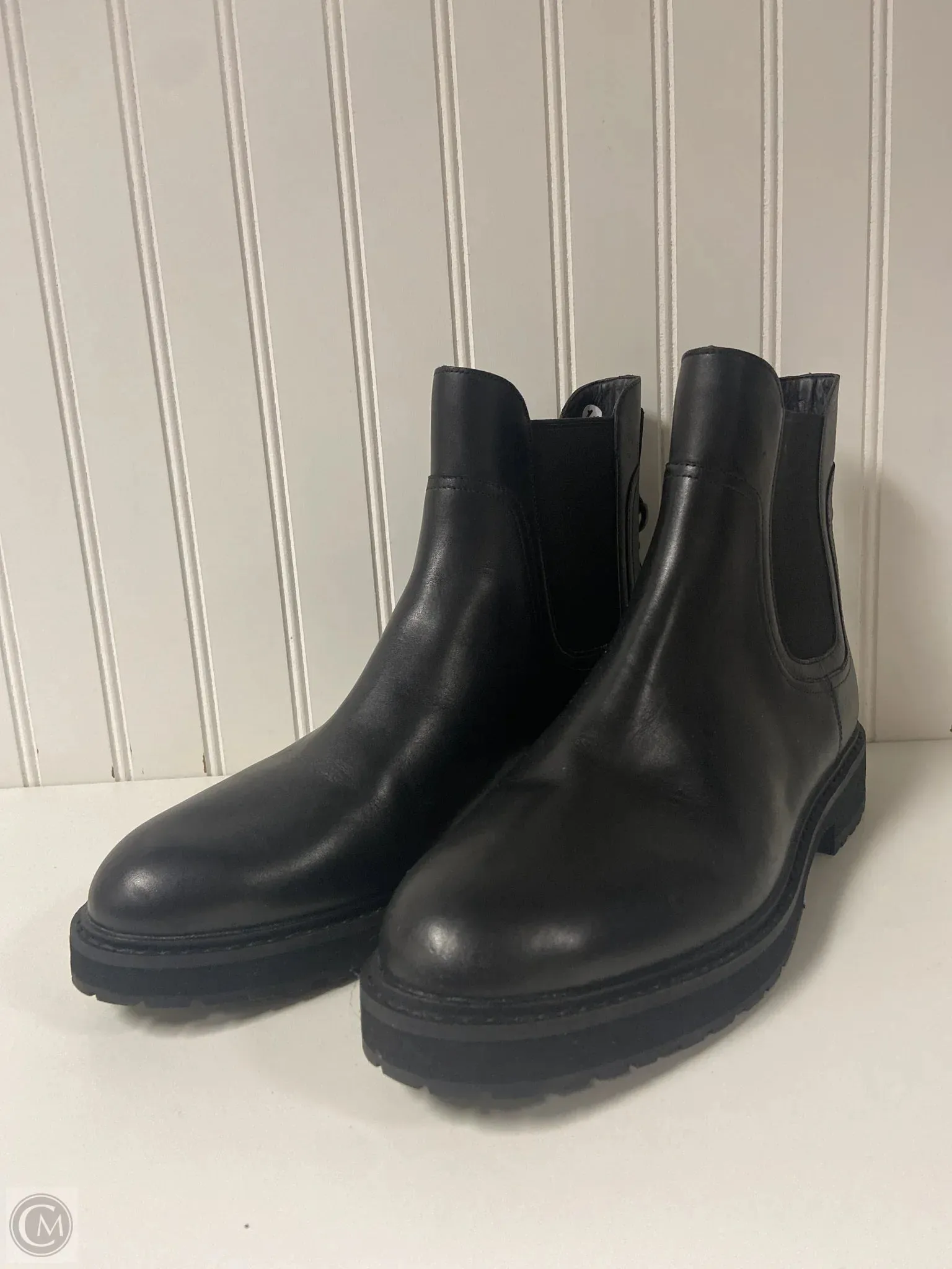 Work From Home Color Fun Boots Ankle Heels By Cole-haan In Black, Size: 11