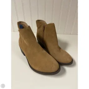 Responsive Cushioning Layer Boots Ankle Heels By Kensie In Tan, Size: 6