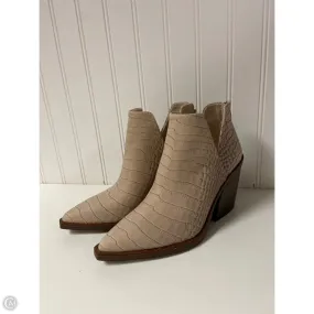 Boots Ankle Heels By Vince Camuto In Snakeskin Print, Size: 7 Breath Option Ready Fit