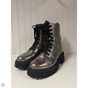 Easy Motion Walking Gear Boots Combat By Dolce Vita In Silver, Size: 8.5