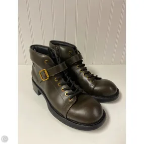 Boots Combat By Jeffrey Campbell In Brown, Size: 10 Ease Wear