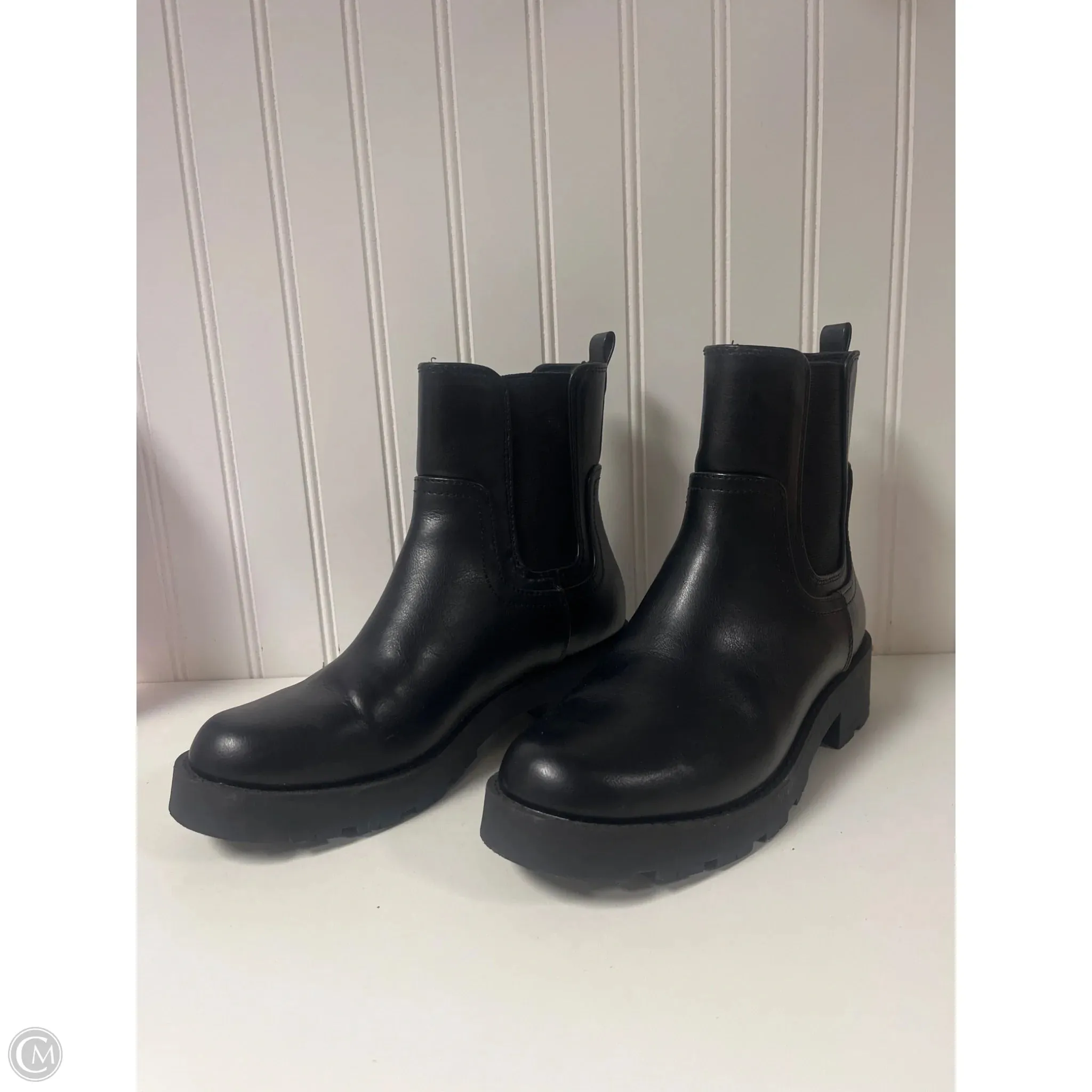 All Time Quick Action Boots Combat By Old Navy In Black, Size: 7