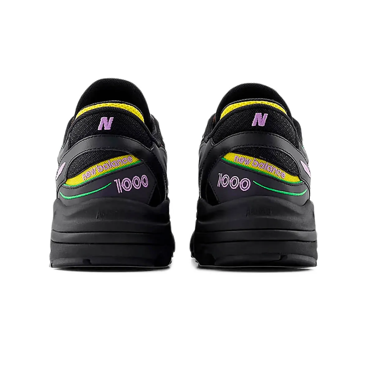 Tread Pattern New Balance 1000 Reflective Black