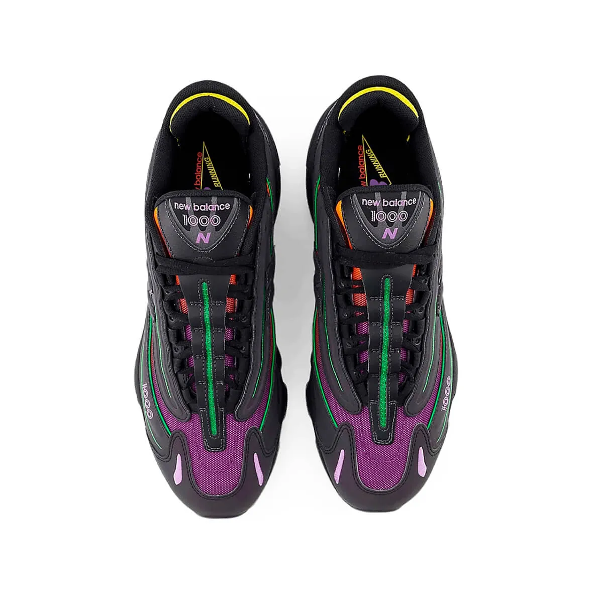 high - intensity running option New Balance 1000 Reflective Black