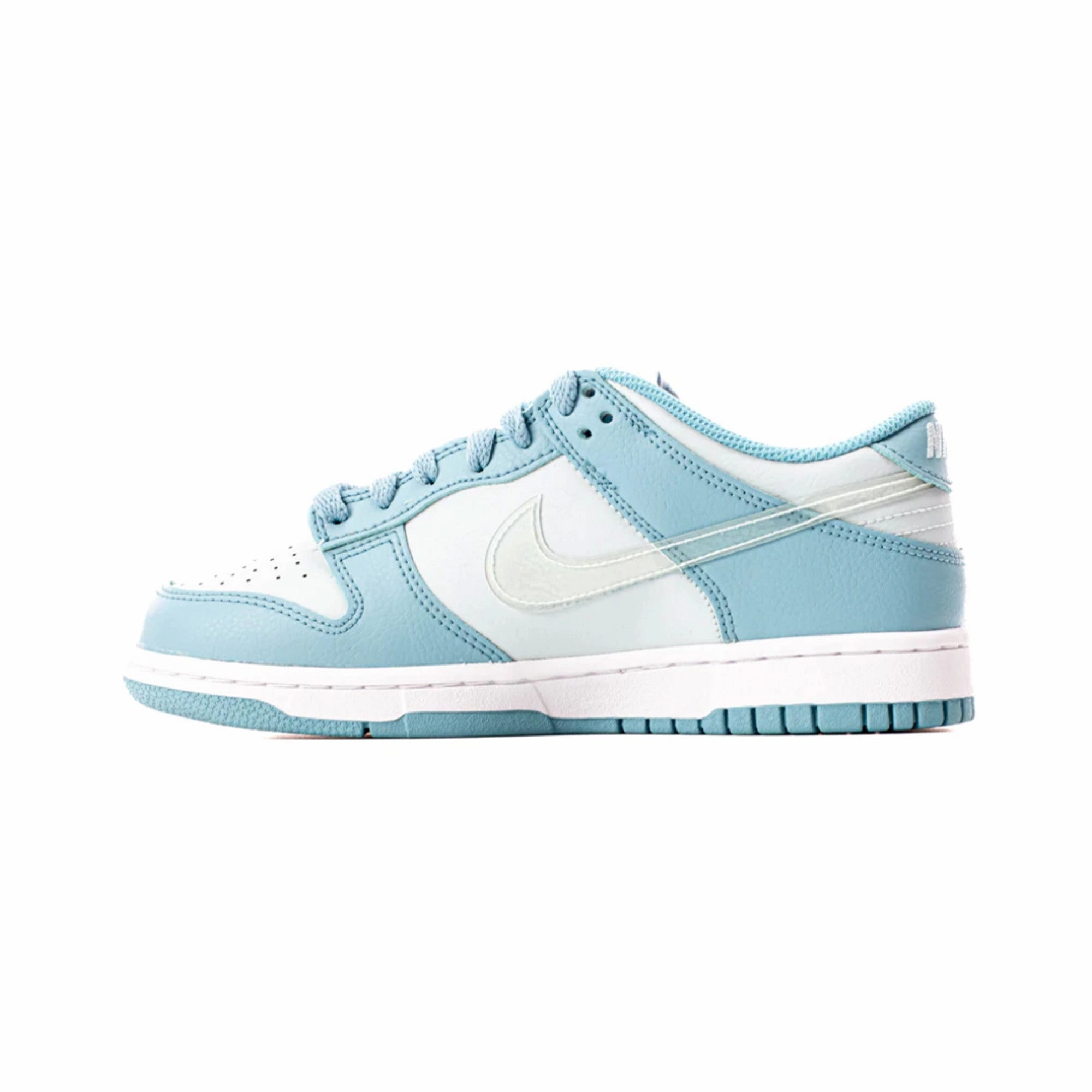 Nike Dunk Low 'Clear Blue Swoosh' GS (2022) Slip   On Motion Style