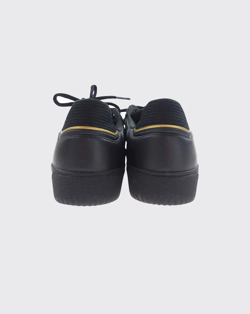 Everyday Pair Minimal Stitch Adidas Tyshawn Low Shoe - Black/White