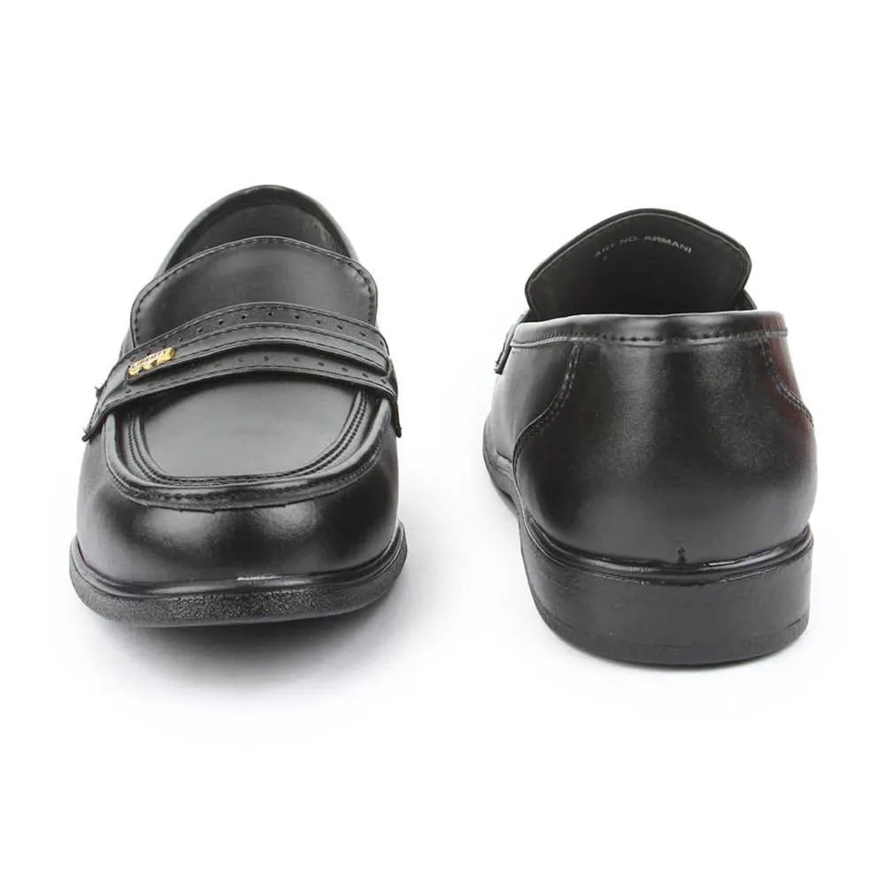 Fortune (Black) Classic Loafer Shoes For Men ARMANI By Liberty Embassy Event