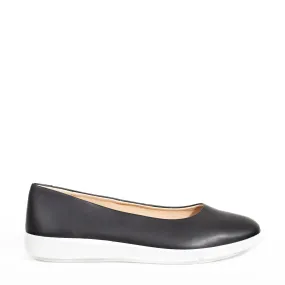9888 BLACK Slip-On Style Soft Style