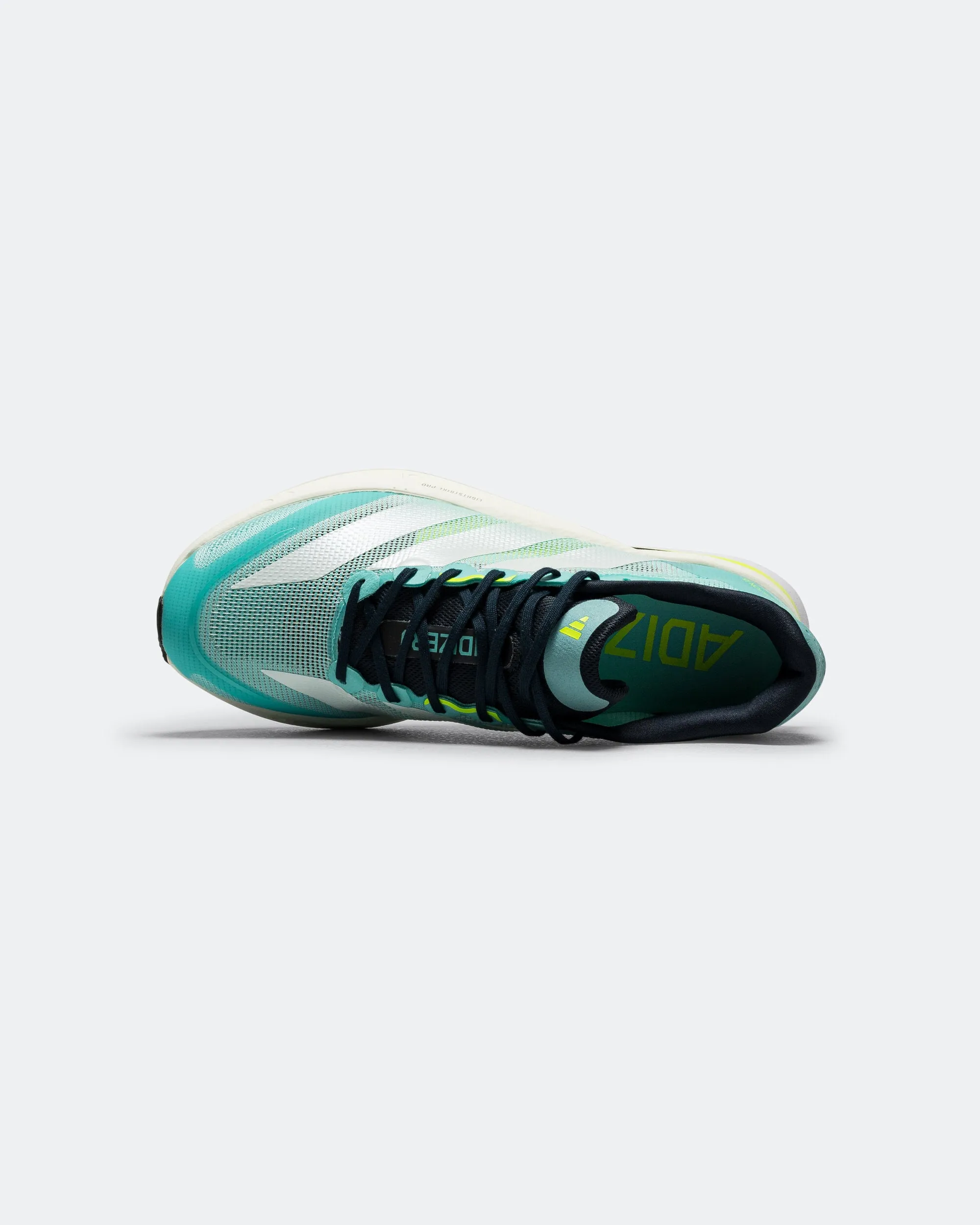 Dynamic Support System Mens Adizero Boston 13 - Flash Aqua/Cloud White-Lucid Lemon