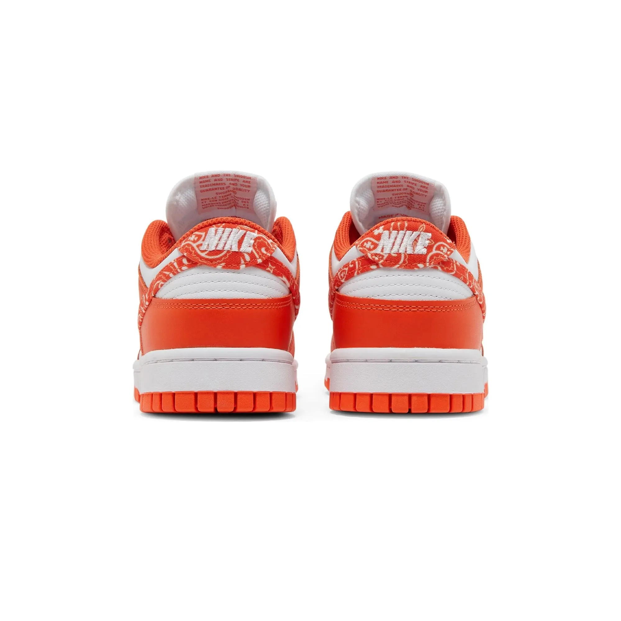 Dunk Low Essential Paisley Pack Orange W (2022) Orthotic Friendly Fit